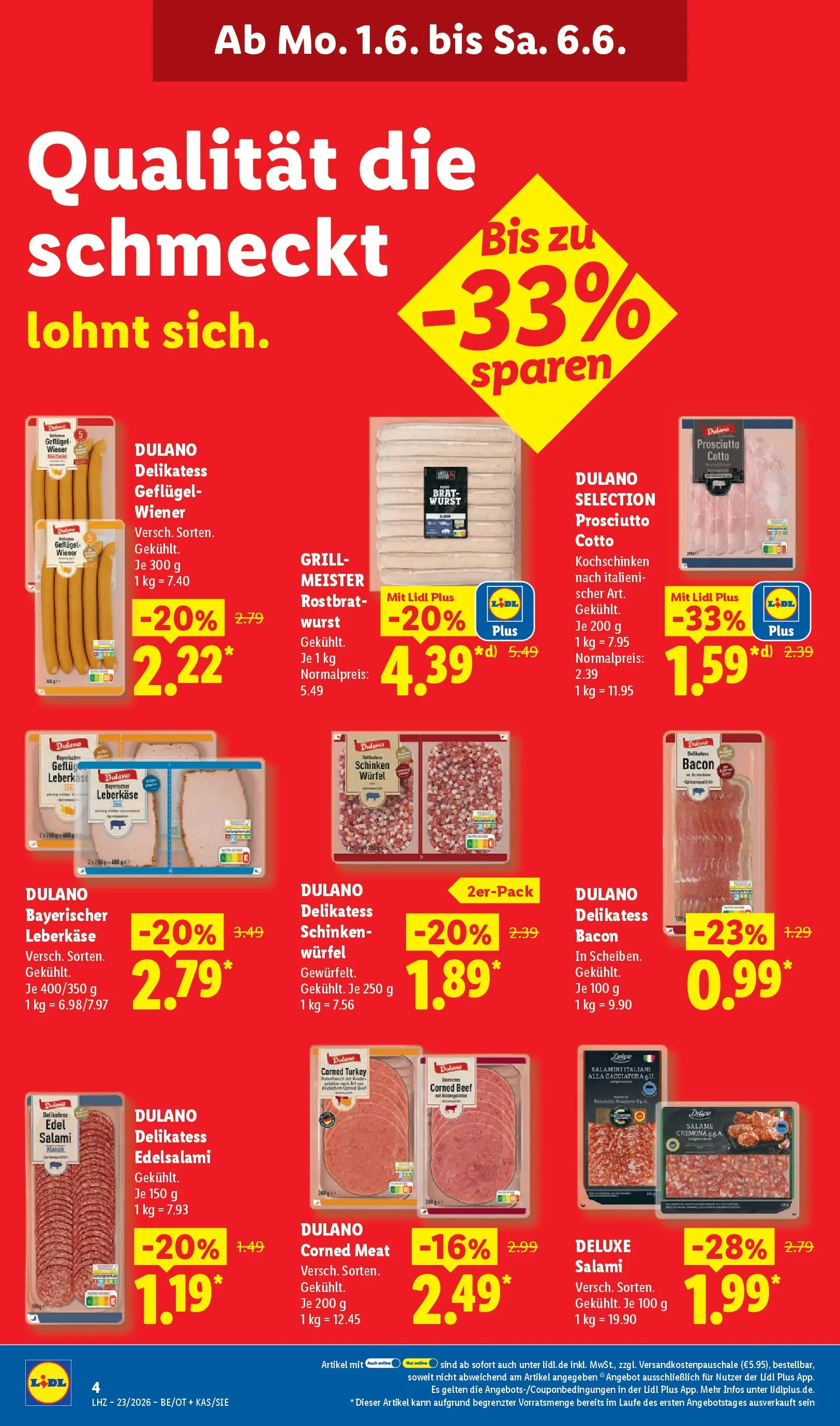 Lidl Prospekt Mahlow (ab 01.06.2026) » Angebote online | Seite: 10 | Produkte: Grill, Wurst, Schinken, Leberkase Lidl Prospekt Mahlow (ab 01.06.2026) zum Blättern » Angebote | Seite: 10 | Produkte: Grill, Wurst, Schinken, Leberkase