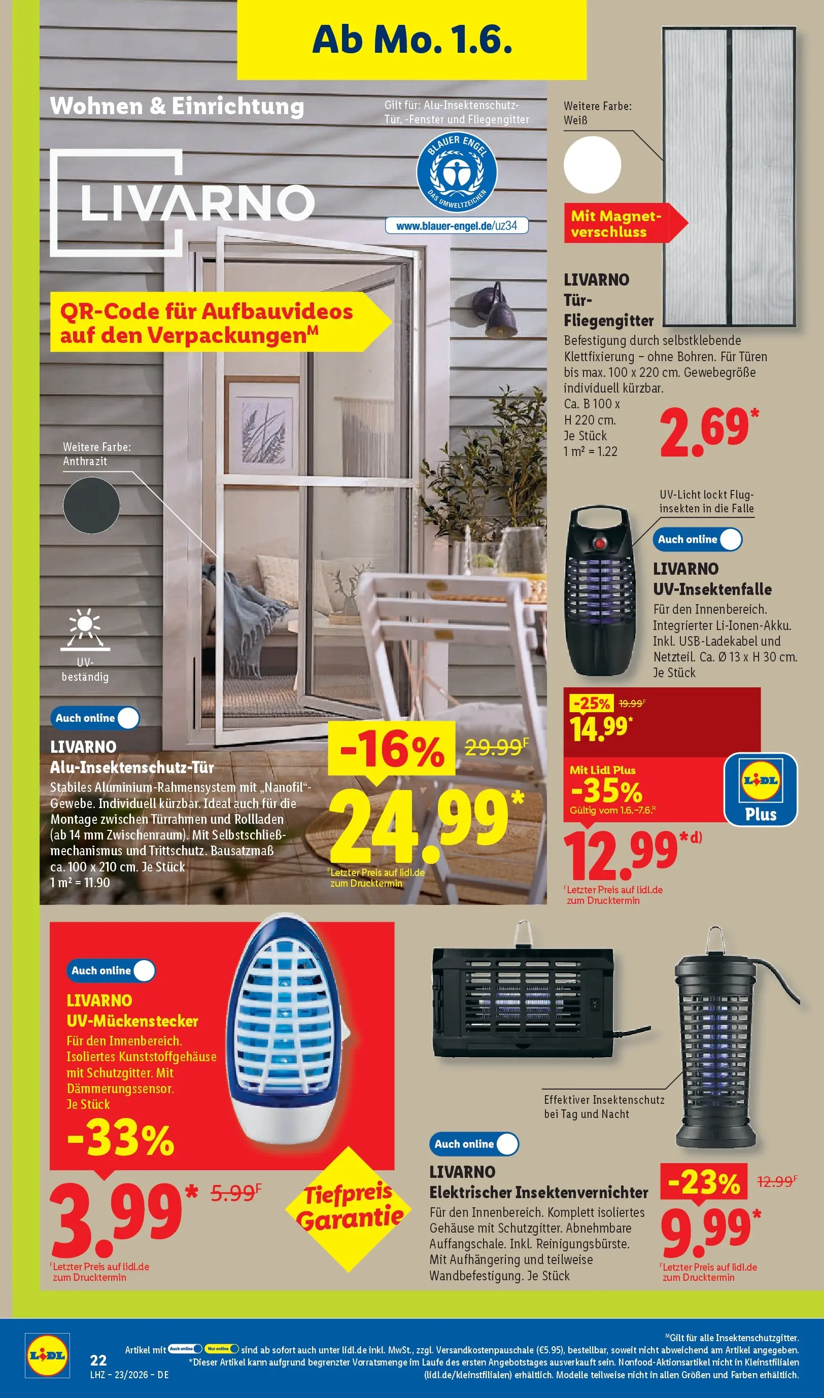 Lidl Prospekt Weikersheim (ab 31.05.2026) » Angebote online | Seite: 38 | Produkte: Tür Lidl Prospekt Weikersheim (ab 31.05.2026) zum Blättern » Angebote | Seite: 38 | Produkte: Tür