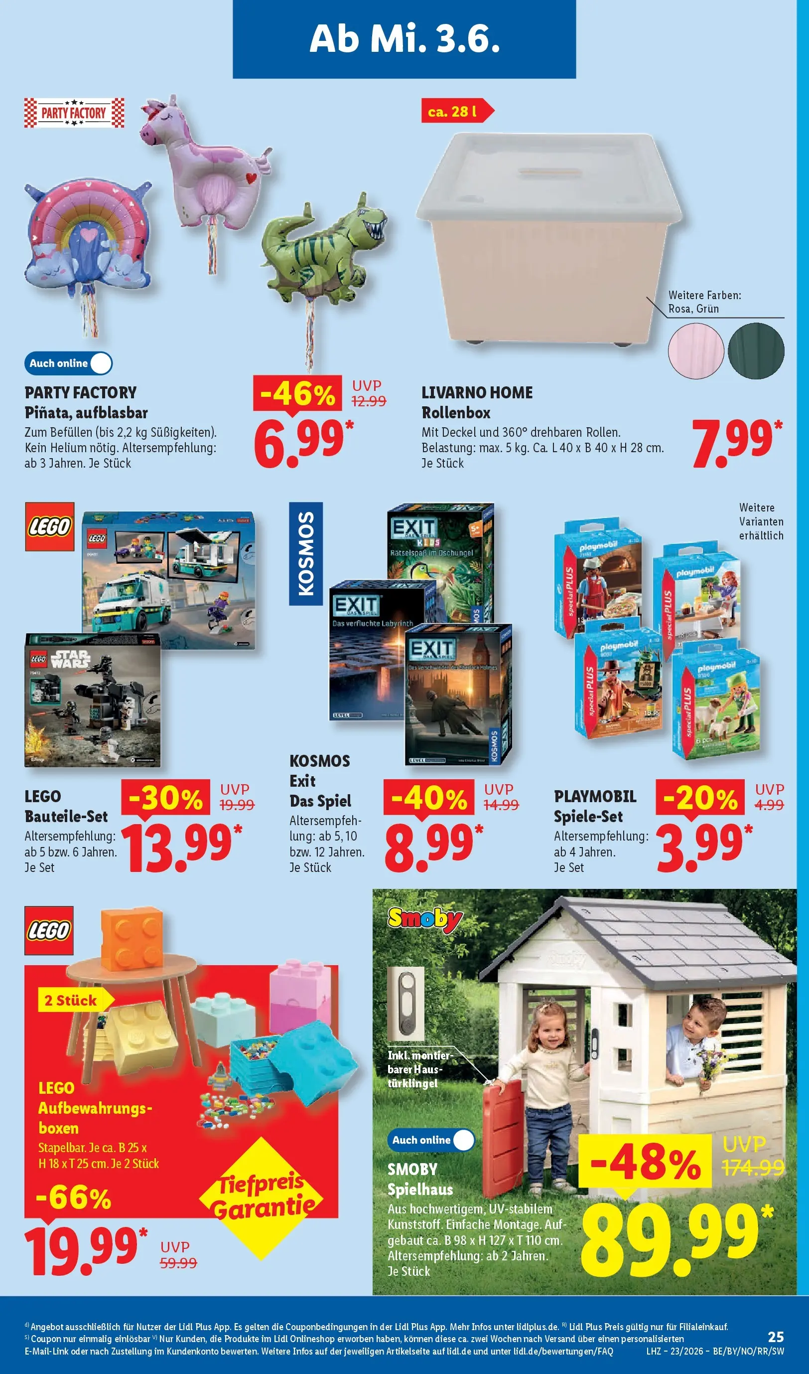 Lidl Prospekt Weikersheim (ab 31.05.2026) » Angebote online | Seite: 41 | Produkte: Spiel Lidl Prospekt Weikersheim (ab 31.05.2026) zum Blättern » Angebote | Seite: 41 | Produkte: Spiel