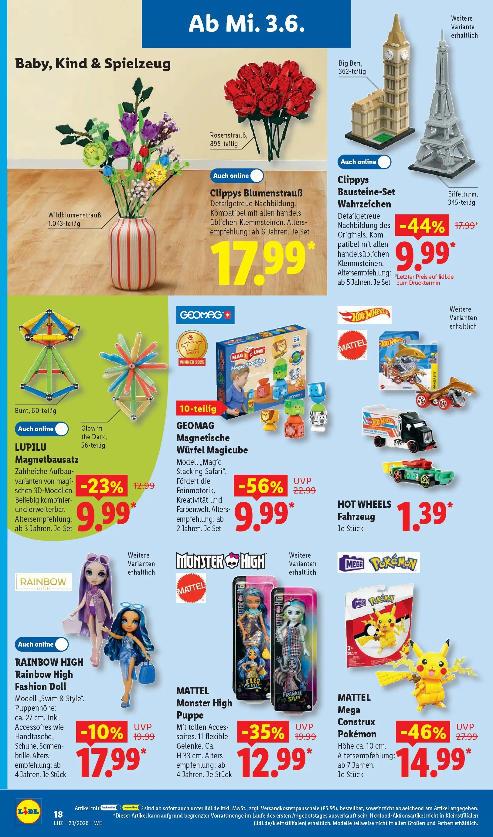 Lidl Prospekt Künzell (ab 31.05.2026) » Angebote online | Seite: 40 | Produkte: Monster Lidl Prospekt Künzell (ab 31.05.2026) zum Blättern » Angebote | Seite: 40 | Produkte: Monster