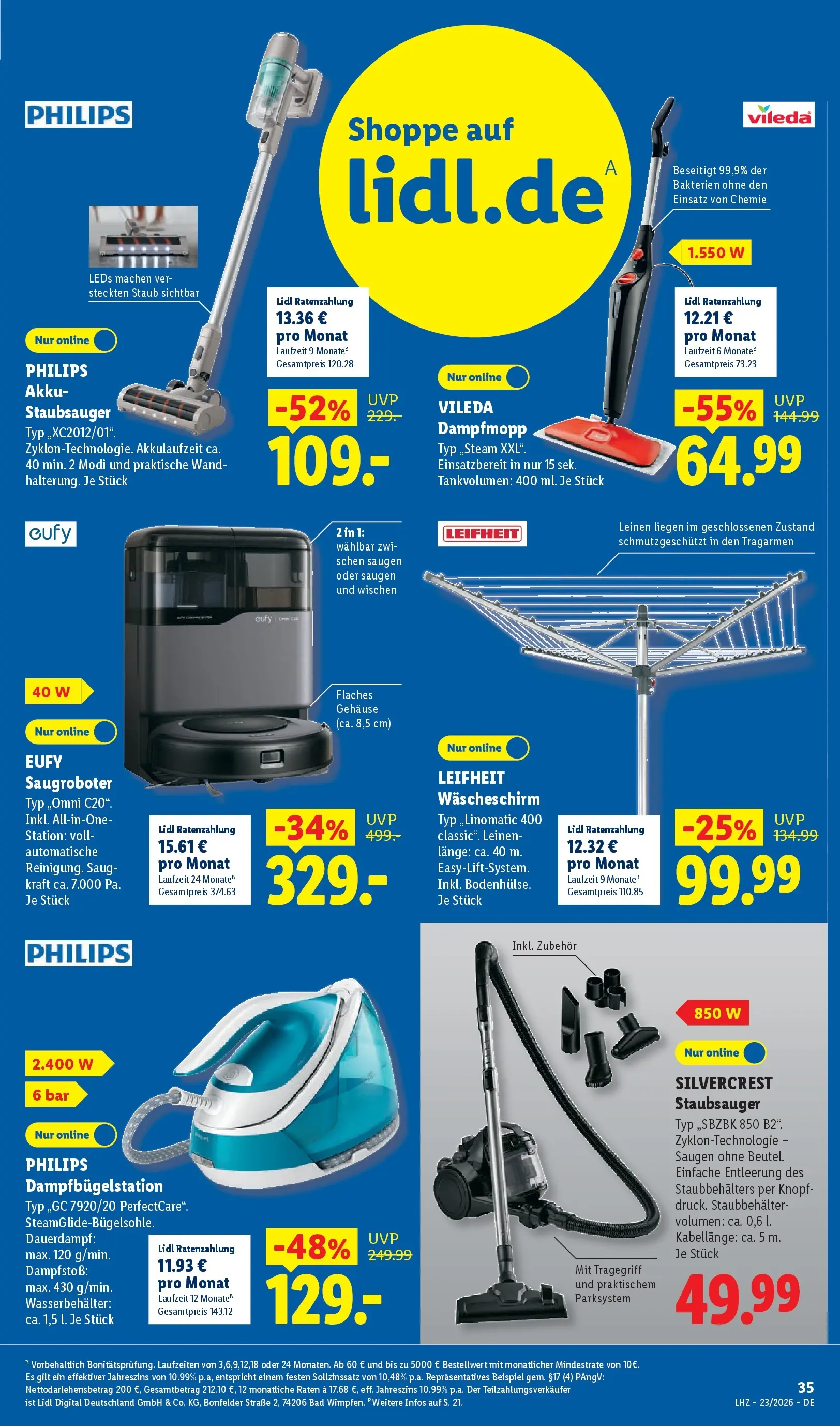 Lidl Prospekt Weikersheim (ab 31.05.2026) » Angebote online | Seite: 51 | Produkte: Philips, Staubsauger, Bad Lidl Prospekt Weikersheim (ab 31.05.2026) zum Blättern » Angebote | Seite: 51 | Produkte: Philips, Staubsauger, Bad