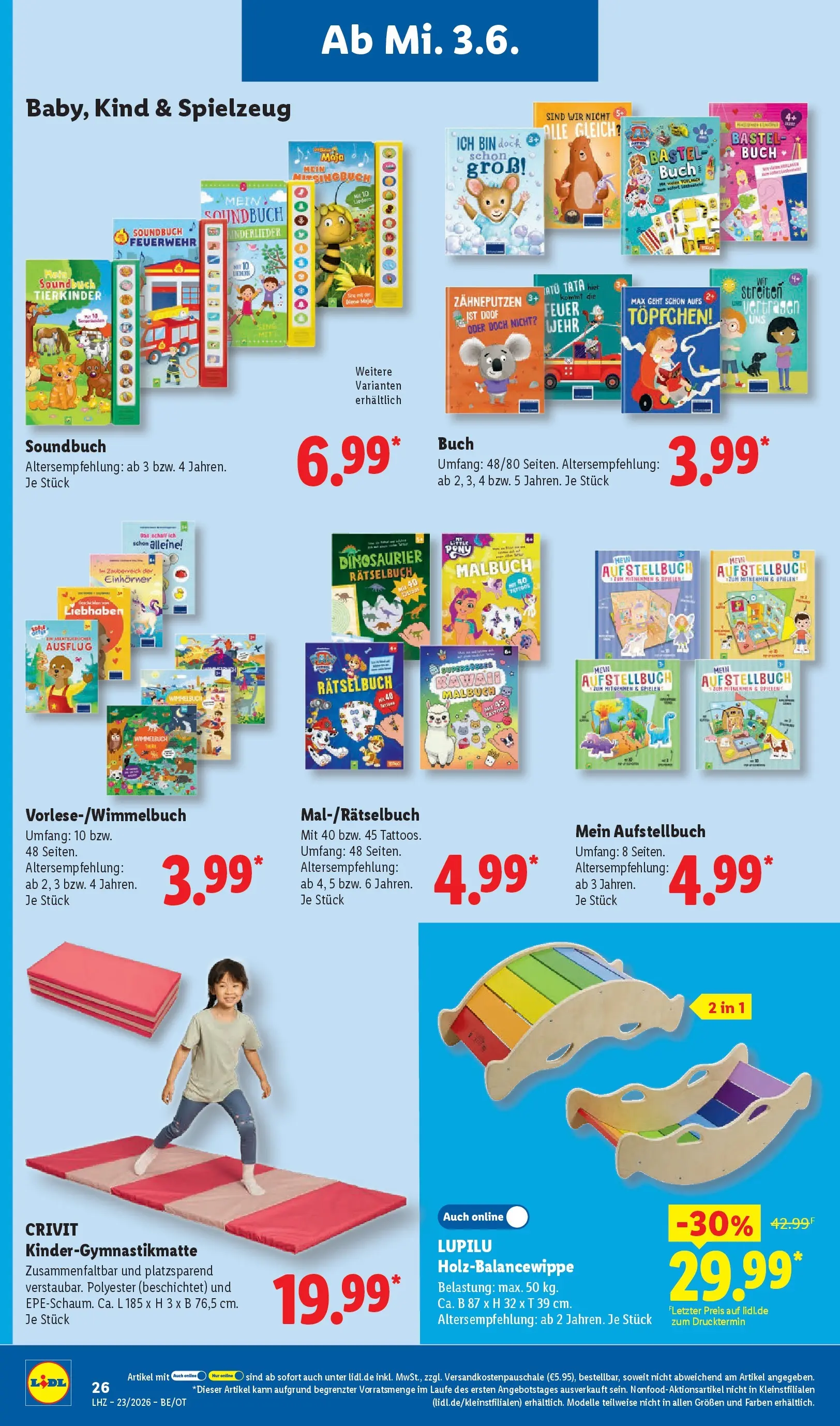 Lidl Prospekt Mahlow (ab 01.06.2026) » Angebote online | Seite: 46 Lidl Prospekt Mahlow (ab 01.06.2026) zum Blättern » Angebote | Seite: 46