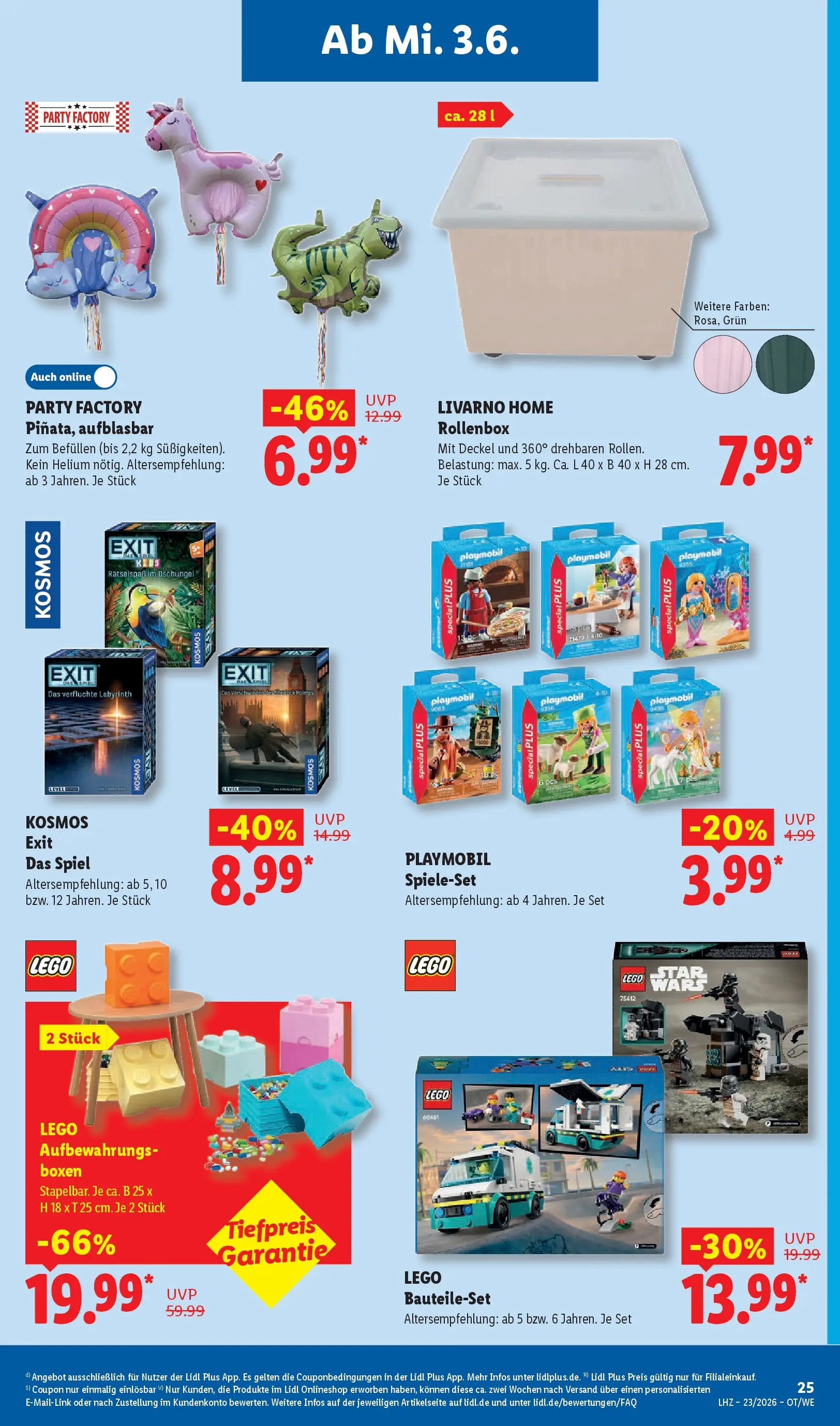 Lidl Prospekt Plettenberg (ab 01.06.2026) zum Blättern » Angebote | Seite: 45 | Produkte: Spiel