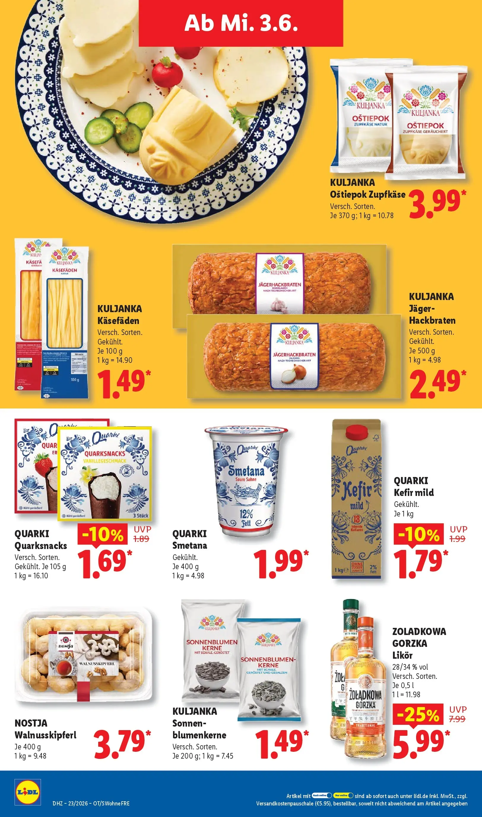 Lidl Prospekt Weikersheim (ab 31.05.2026) » Angebote online | Seite: 58 | Produkte: Kefir, Likör, Sahne Lidl Prospekt Weikersheim (ab 31.05.2026) zum Blättern » Angebote | Seite: 58 | Produkte: Kefir, Likör, Sahne