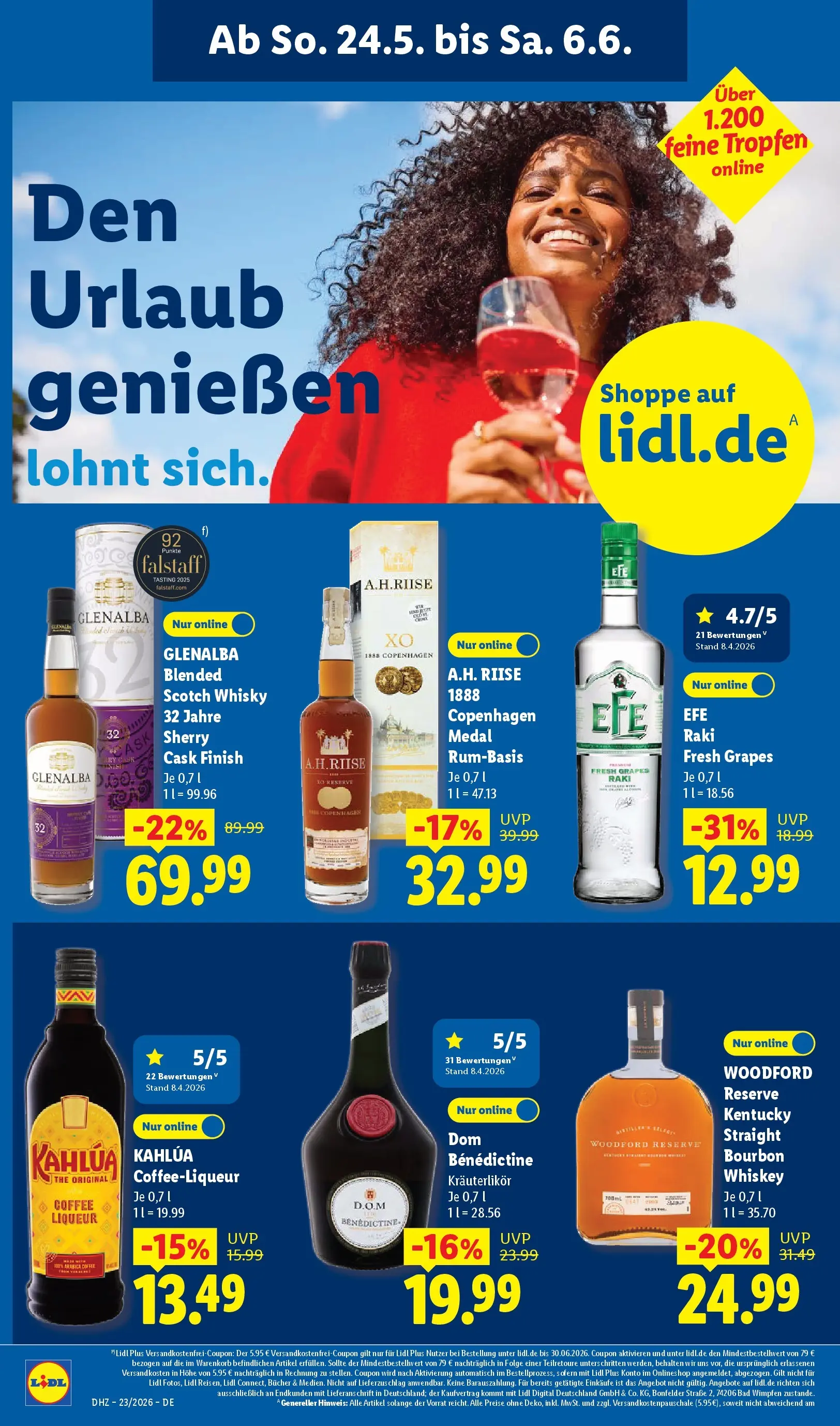 Lidl Prospekt Weikersheim (ab 31.05.2026) » Angebote online | Seite: 60 | Produkte: Whisky, Bad, Finish, Bourbon Lidl Prospekt Weikersheim (ab 31.05.2026) zum Blättern » Angebote | Seite: 60 | Produkte: Whisky, Bad, Finish, Bourbon