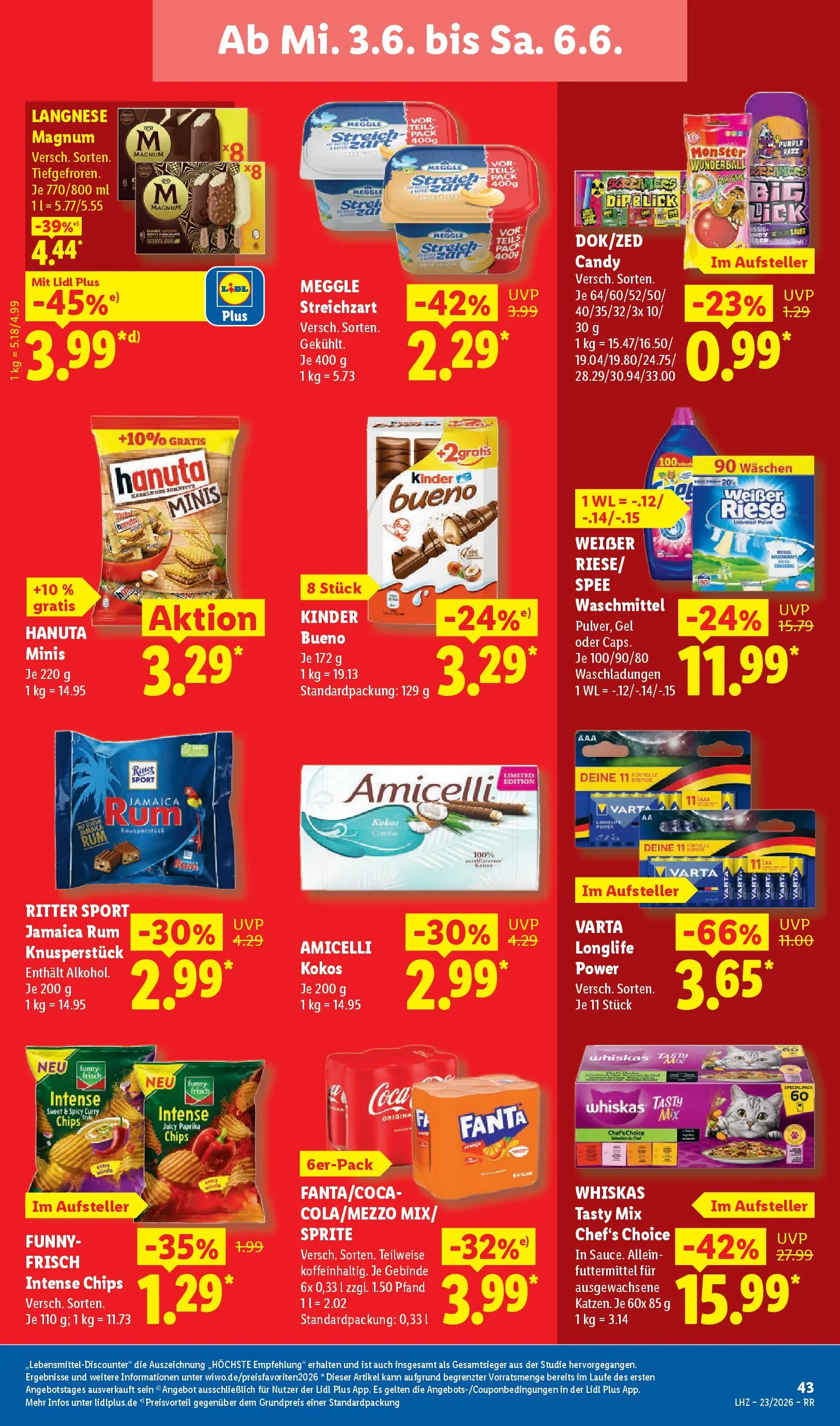 Lidl Prospekt Zülpich (ab 01.06.2026) » Angebote online | Seite: 65 | Produkte: Langnese, Sprite, Funny frisch, Spee Lidl Prospekt Zülpich (ab 01.06.2026) zum Blättern » Angebote | Seite: 65 | Produkte: Langnese, Sprite, Funny frisch, Spee