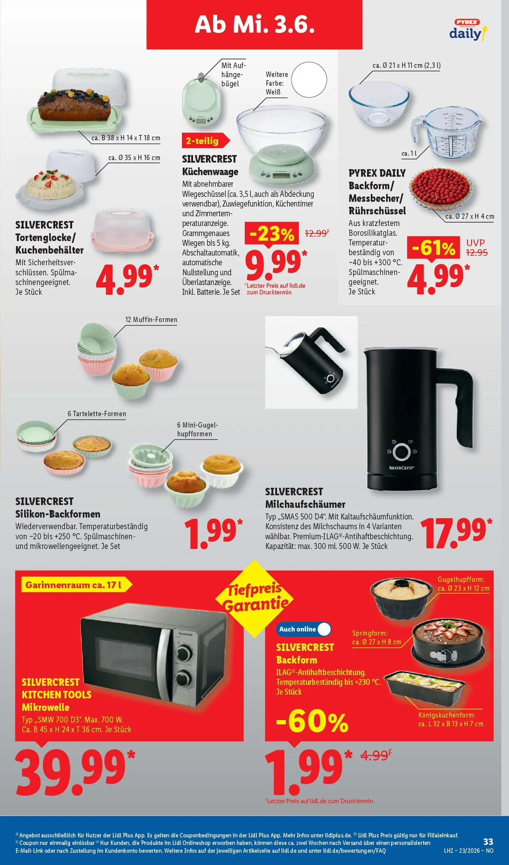 Lidl Prospekt Braunschweig (ab 31.05.2026) zum Blättern » Angebote | Seite: 53 | Produkte: Mikrowelle