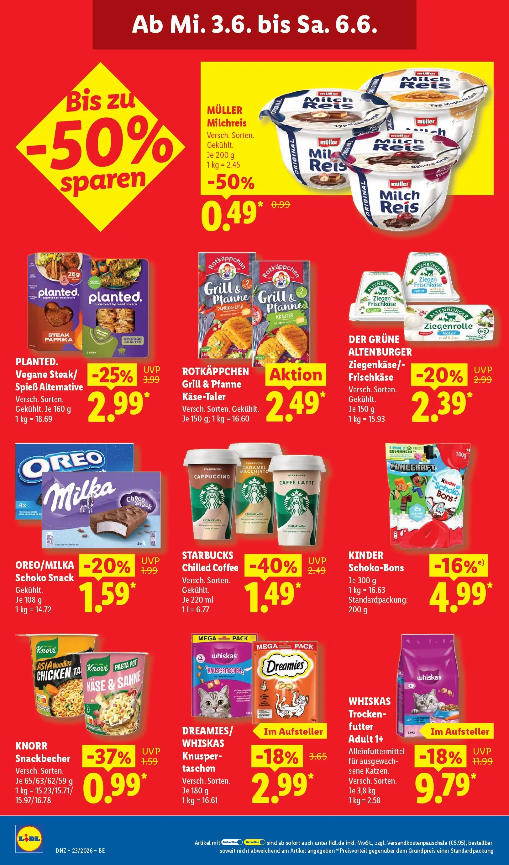 Lidl Prospekt Mahlow (ab 01.06.2026) » Angebote online | Seite: 70 | Produkte: Starbucks, Knorr, Steak, Whiskas Lidl Prospekt Mahlow (ab 01.06.2026) zum Blättern » Angebote | Seite: 70 | Produkte: Starbucks, Knorr, Steak, Whiskas