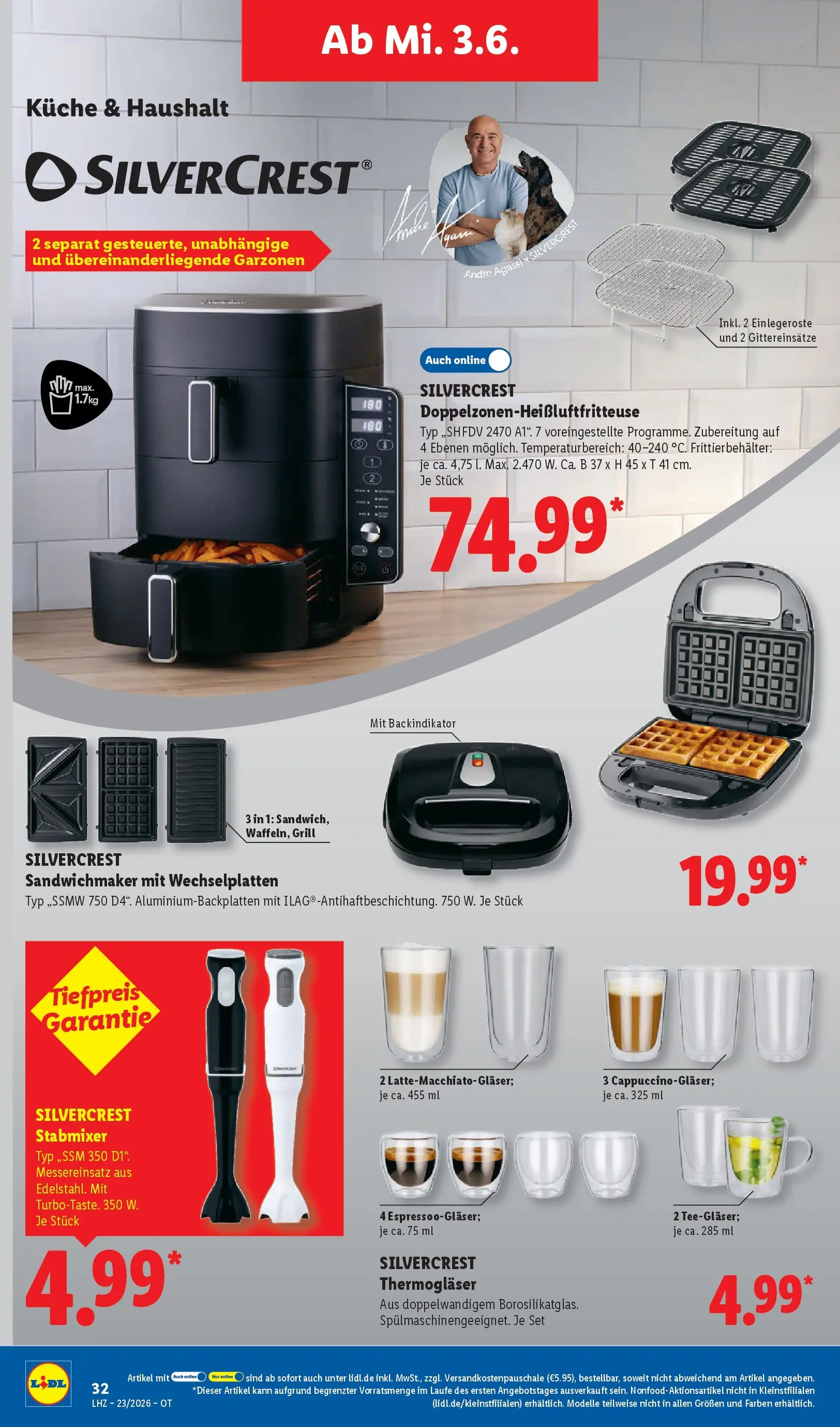 Lidl Prospekt Senftenberg (ab 01.06.2026) » Angebote online | Seite: 52 | Produkte: Grill, Sandwichmaker, Küche, Stabmixer Lidl Prospekt Senftenberg (ab 01.06.2026) zum Blättern » Angebote | Seite: 52 | Produkte: Grill, Sandwichmaker, Küche, Stabmixer