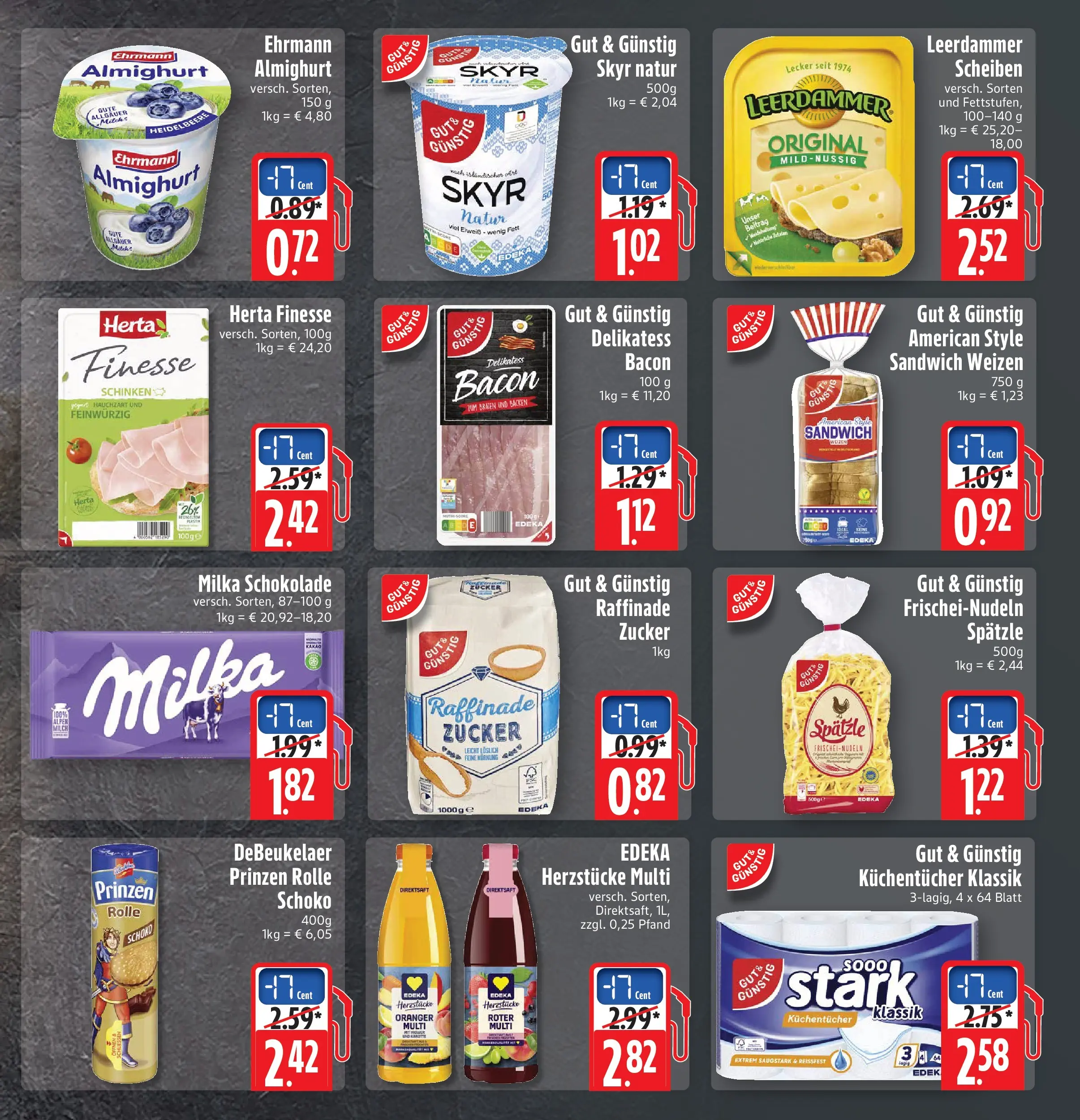 Marktkauf Prospekt Ostfildern (ab 26.05.2026) » Angebote online | Seite: 3 | Produkte: Milka, Leerdammer, Schinken, Herta finesse