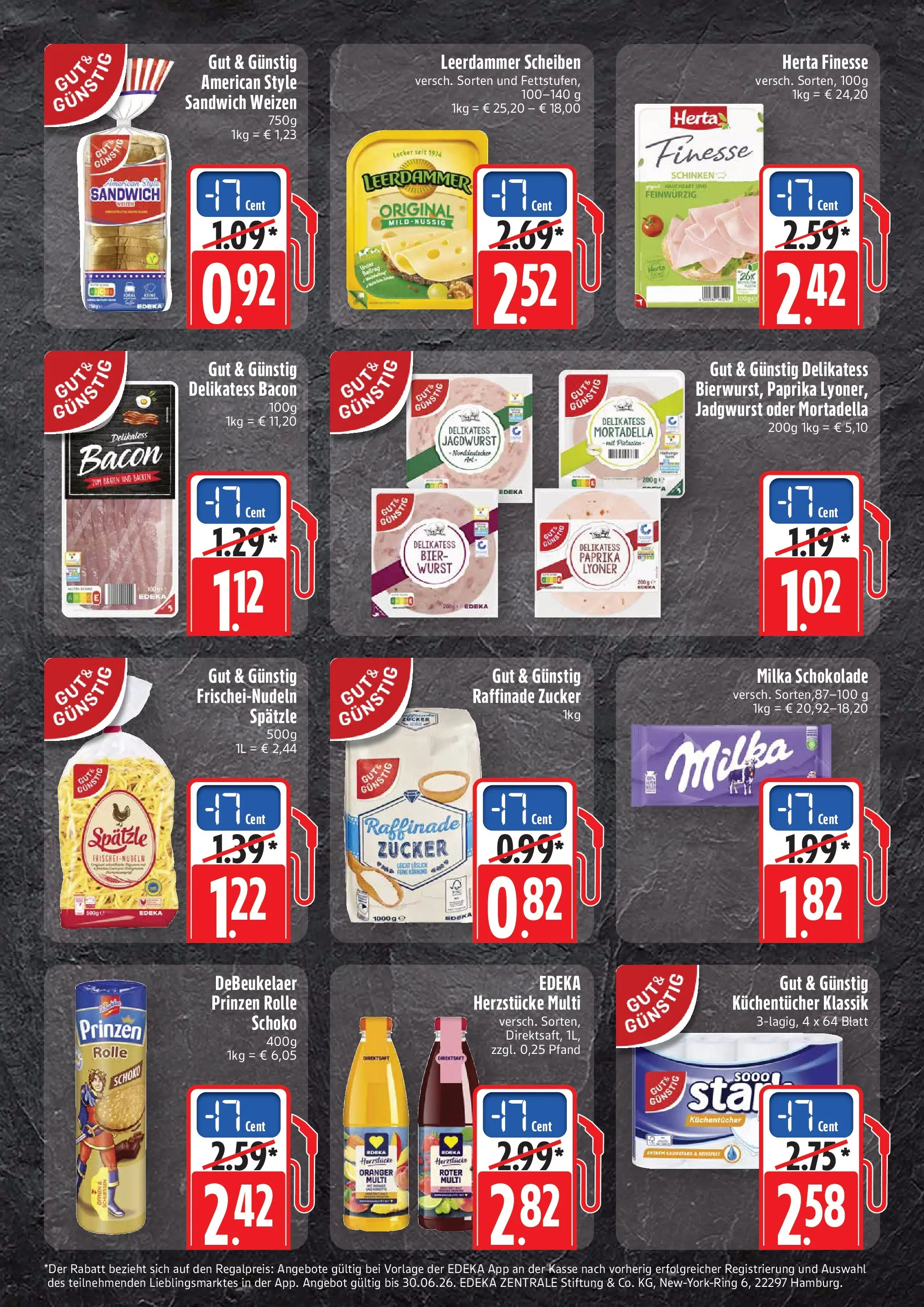 Edeka prospekt Kröppen (ab 26.05.2026) » Angebote Online | Seite: 12 | Produkte: Schokolade, Bier, Paprika, Wurst