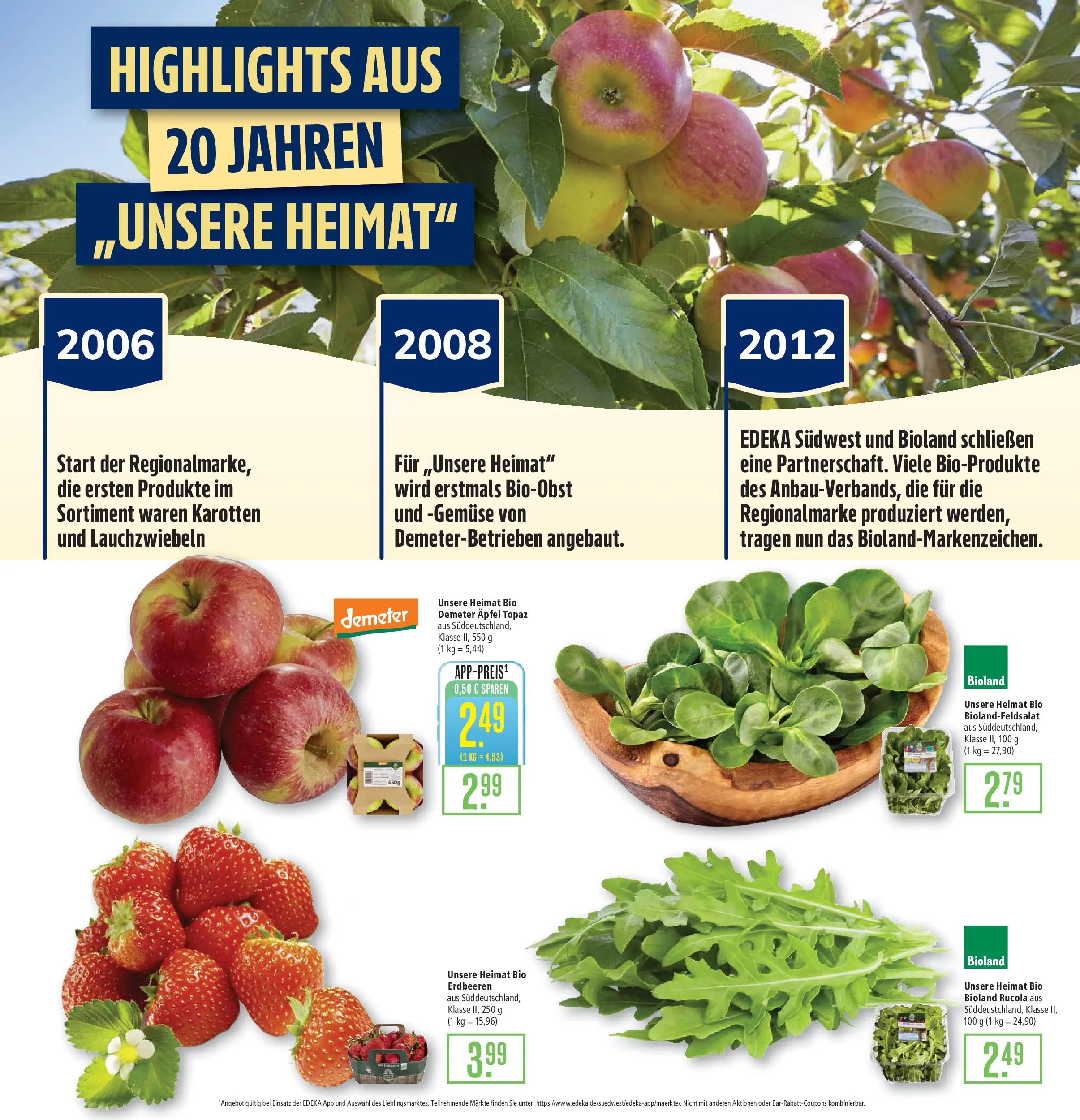 Marktkauf Prospekt Ostfildern (ab 26.05.2026) » Angebote online | Seite: 8 | Produkte: Rucola, Äpfel, Gemüse, Erdbeeren