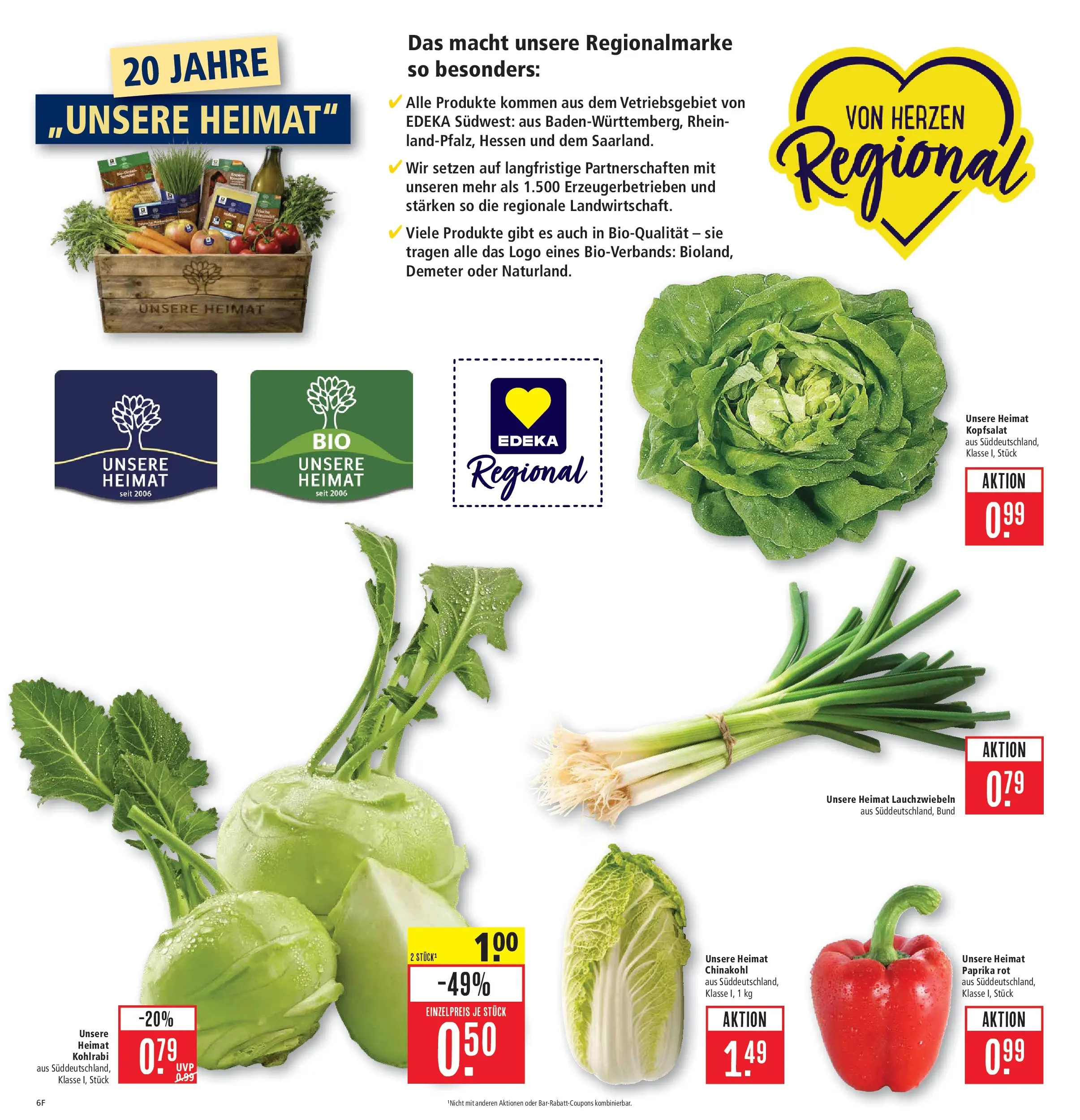 Marktkauf Prospekt Ostfildern (ab 26.05.2026) » Angebote online | Seite: 10 | Produkte: Paprika rot, Kohlrabi, Paprika, Chinakohl
