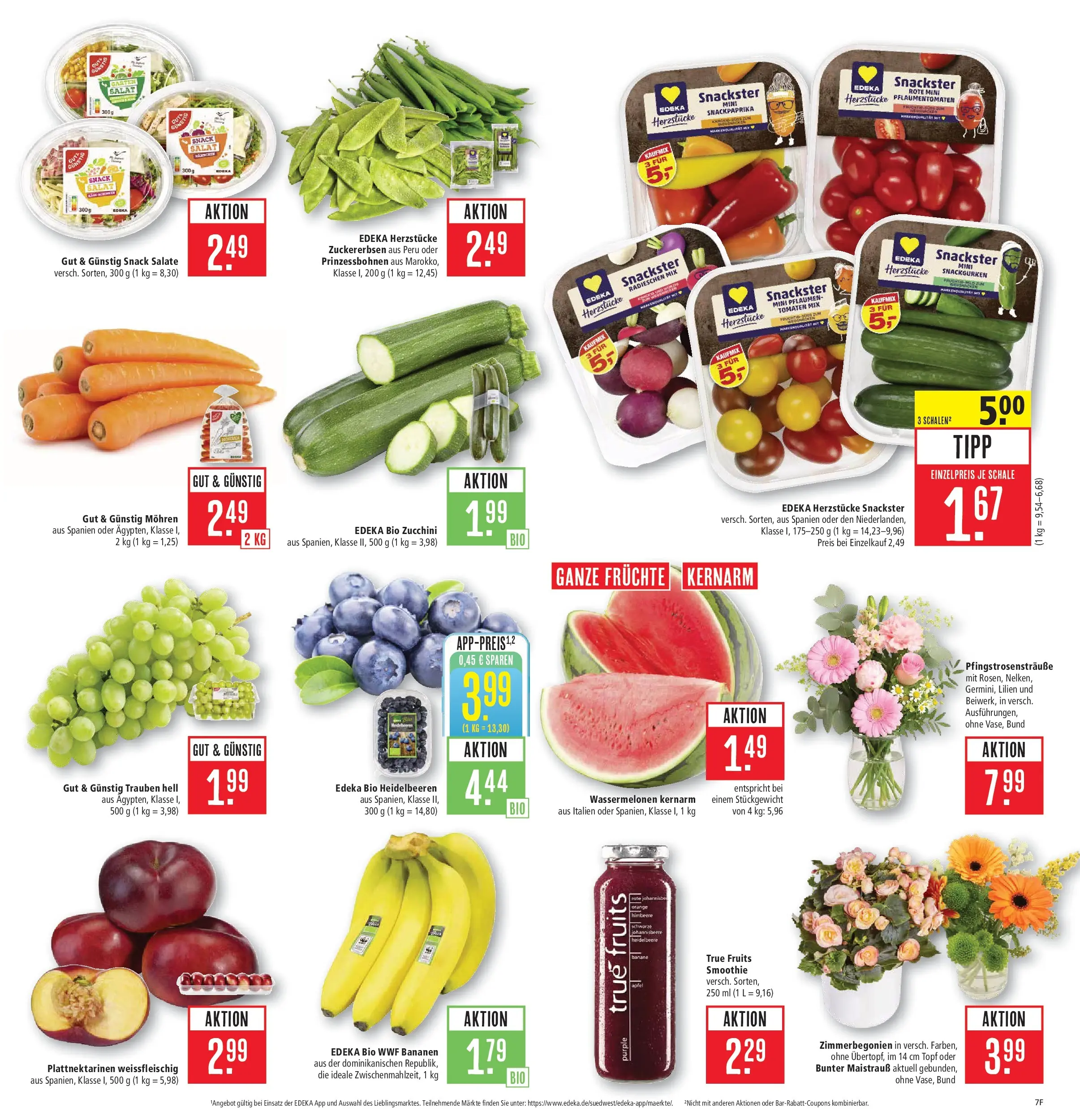 Marktkauf Prospekt Ostfildern (ab 26.05.2026) » Angebote online | Seite: 11 | Produkte: Tomaten, Heidelbeeren, Zucchini, Salat