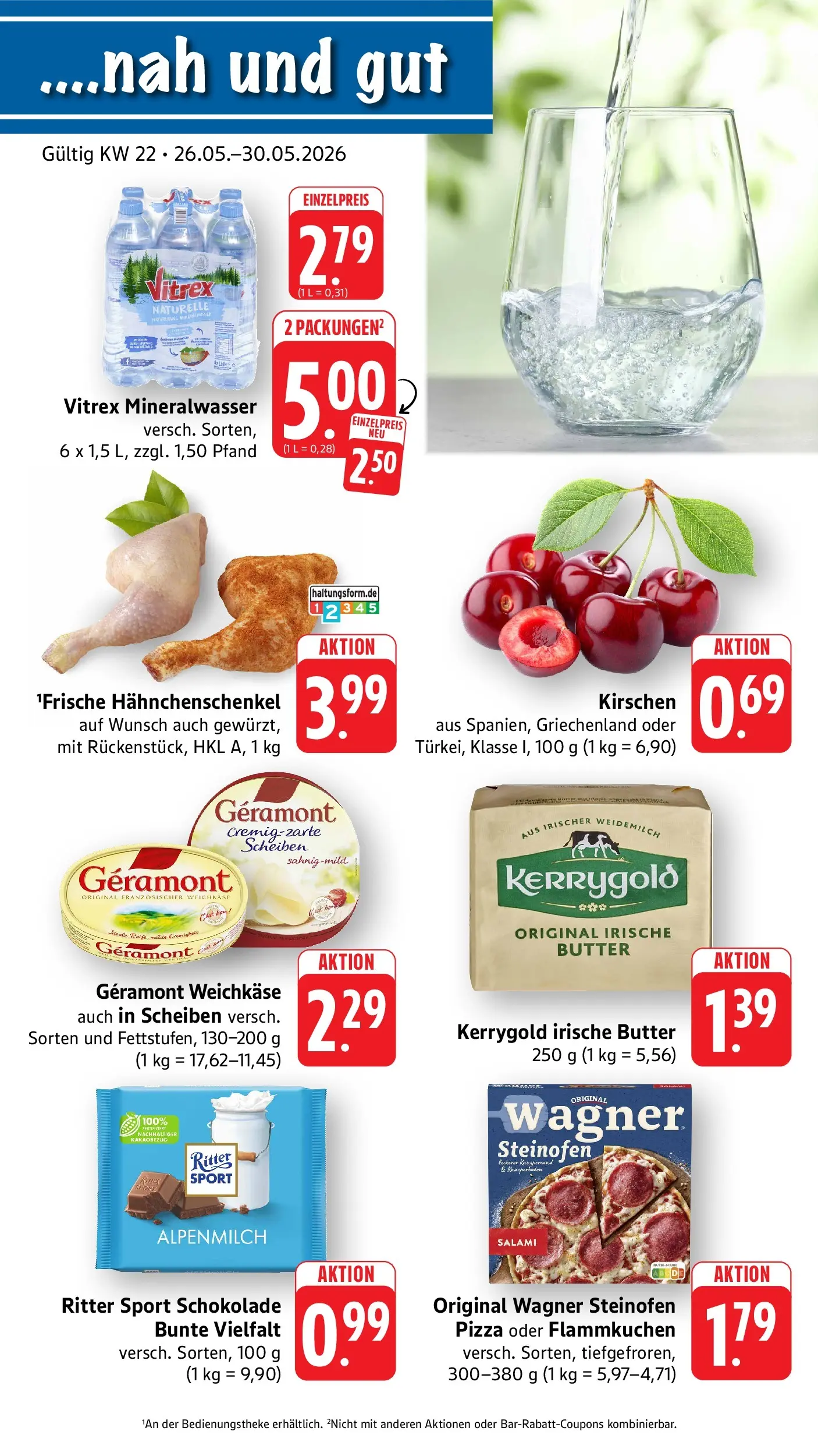 Edeka prospekt Offenburg-Zunsweier (ab 26.05.2026) » Angebote Online | Seite: 1 | Produkte: Bier, Ritter sport, Pizza, Kerrygold butter