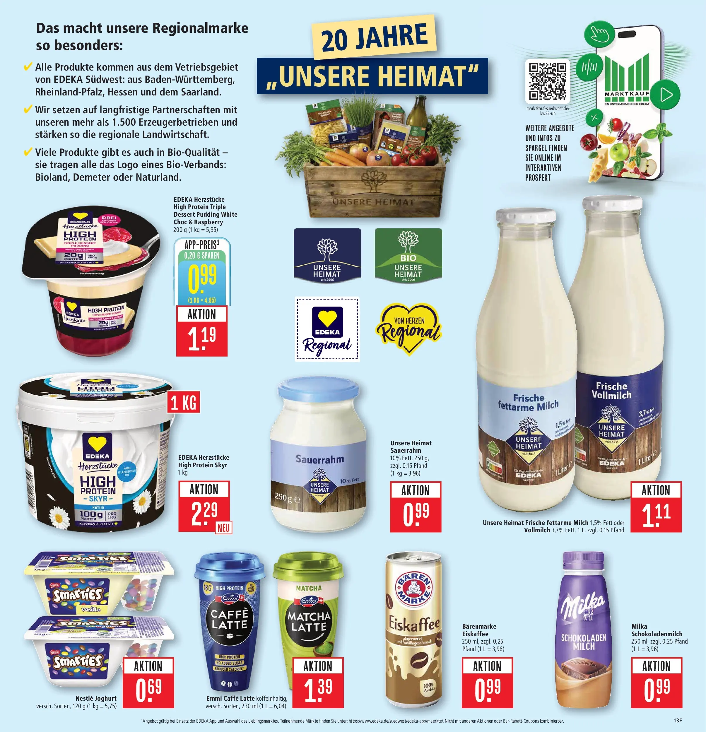 Marktkauf Prospekt Ostfildern (ab 26.05.2026) » Angebote online | Seite: 17 | Produkte: Milch, Spargel, Milka, Skyr