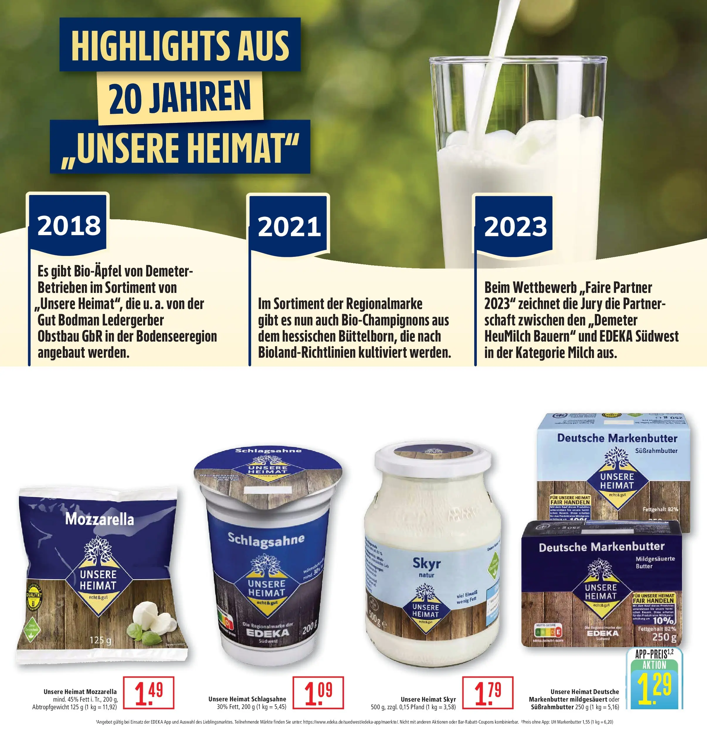 Marktkauf Prospekt Ostfildern (ab 26.05.2026) » Angebote online | Seite: 19 | Produkte: Schlagsahne, Milch, Butter, Mozzarella