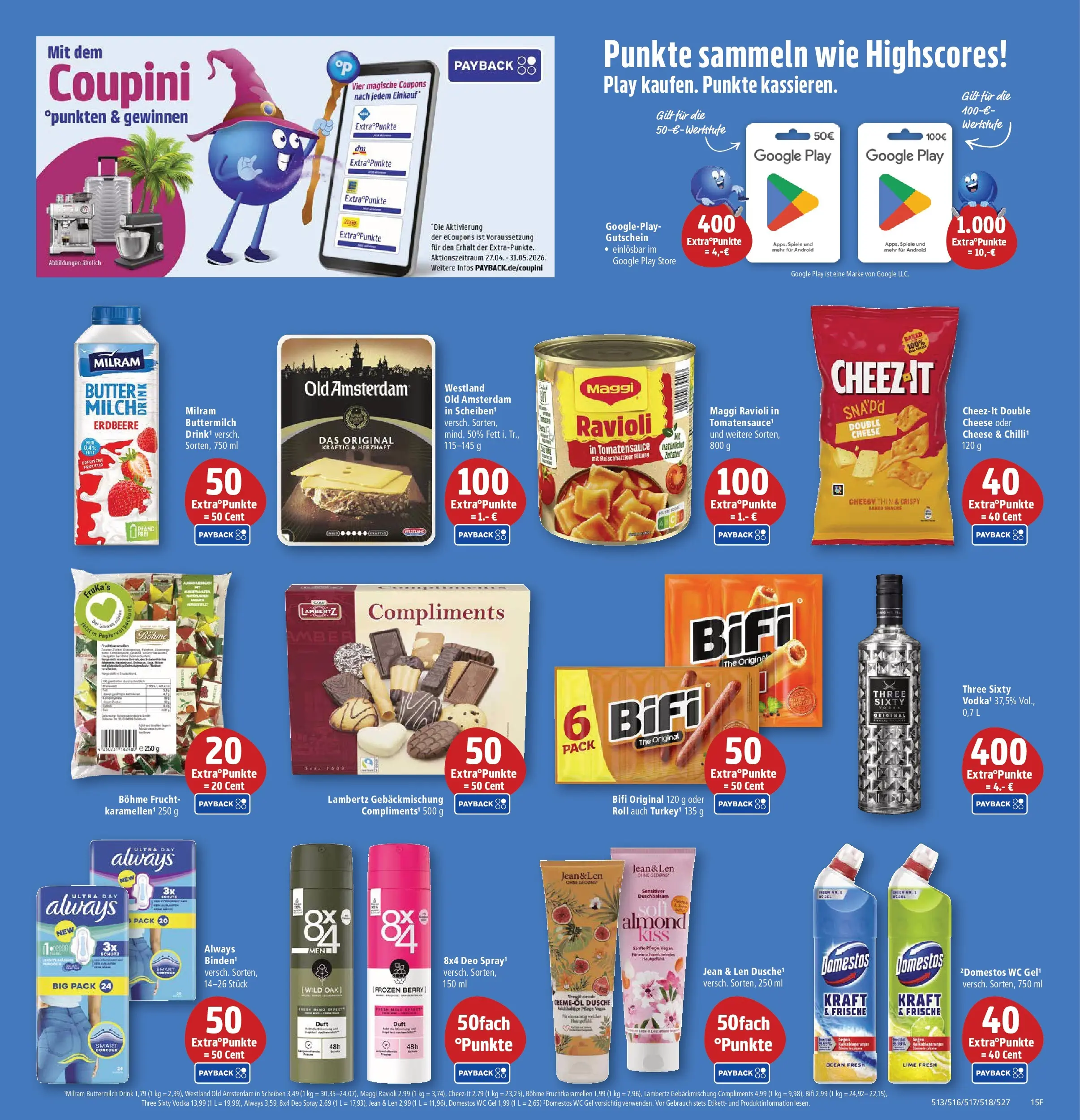 Marktkauf Prospekt Ostfildern (ab 26.05.2026) » Angebote online | Seite: 21 | Produkte: Buttermilch, Maggi, Bifi, Vodka