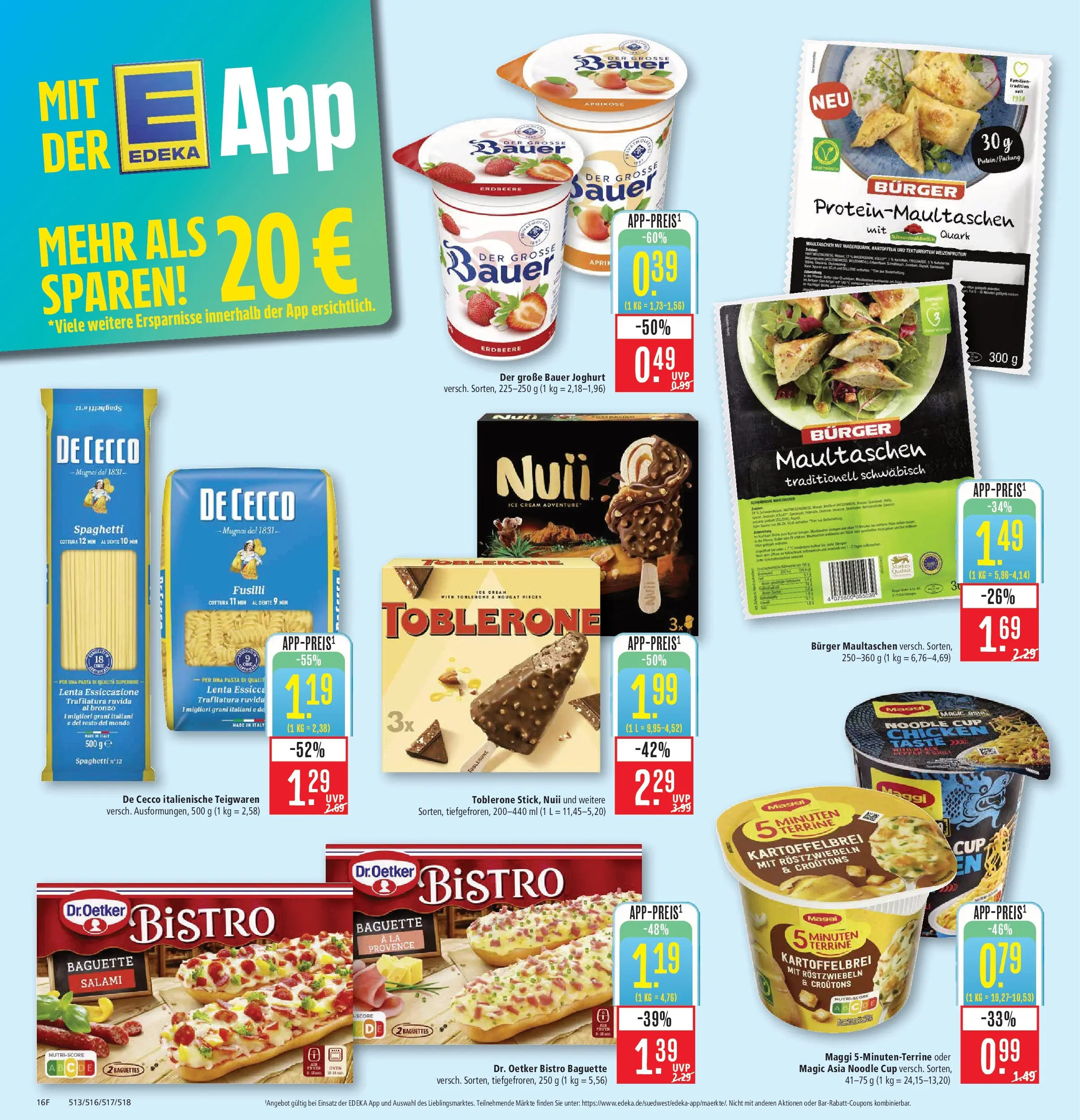 Marktkauf Prospekt Ostfildern (ab 26.05.2026) » Angebote online | Seite: 22 | Produkte: Maggi, Joghurt, Bauer joghurt, Baguette