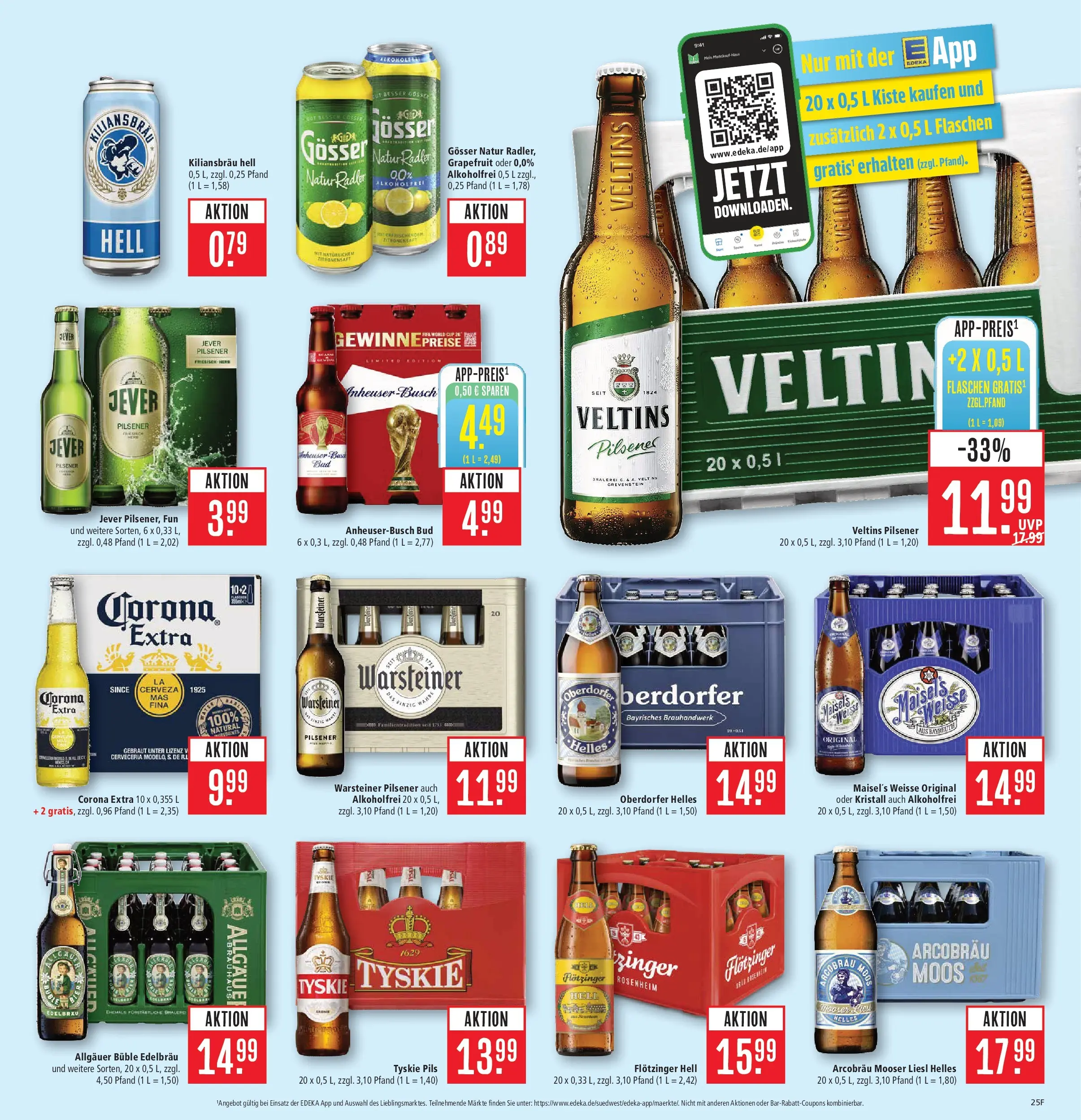 Marktkauf Prospekt Ostfildern (ab 26.05.2026) » Angebote online | Seite: 33 | Produkte: Pils, Grapefruit, Radler, Veltins
