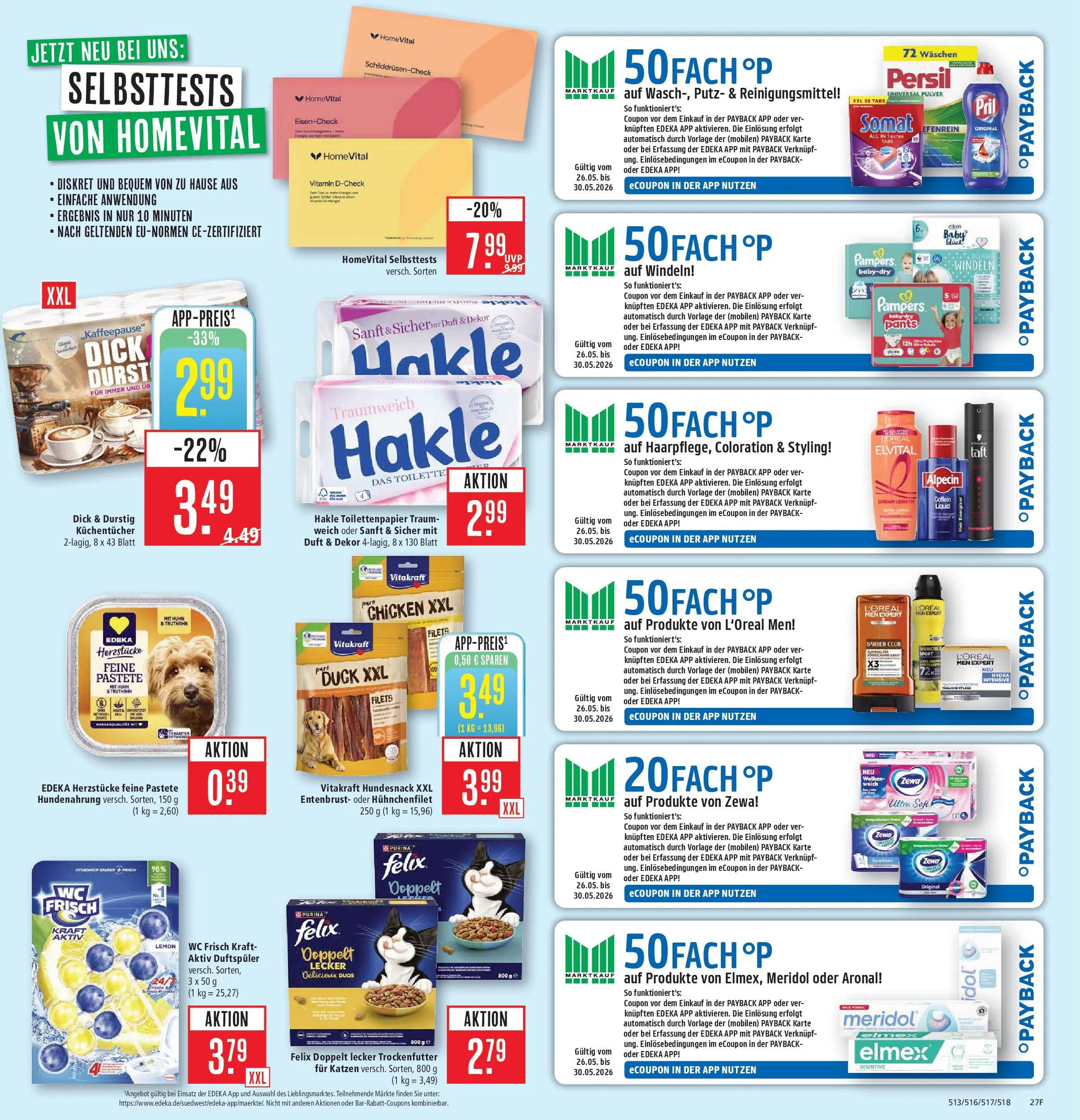 Marktkauf Prospekt Ostfildern (ab 26.05.2026) » Angebote online | Seite: 35 | Produkte: Pampers, Zewa, Pril, Toilettenpapier