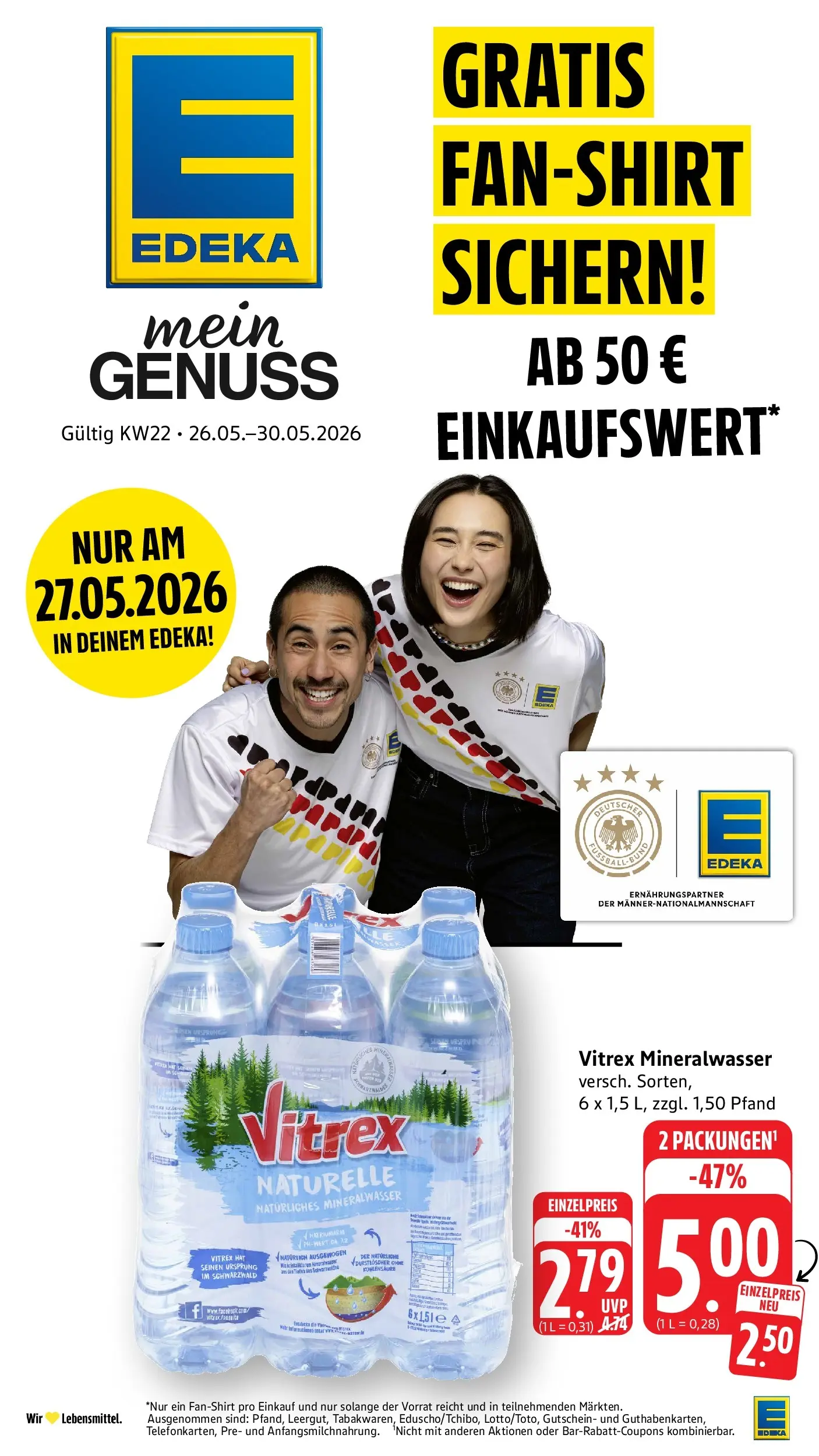 Edeka prospekt Weinstadt - Endersbach (ab 24.05.2026) » Angebote Online | Seite: 1