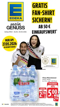 Edeka prospekt Weinstadt-Großheppach ab 24.05.2026 gültig