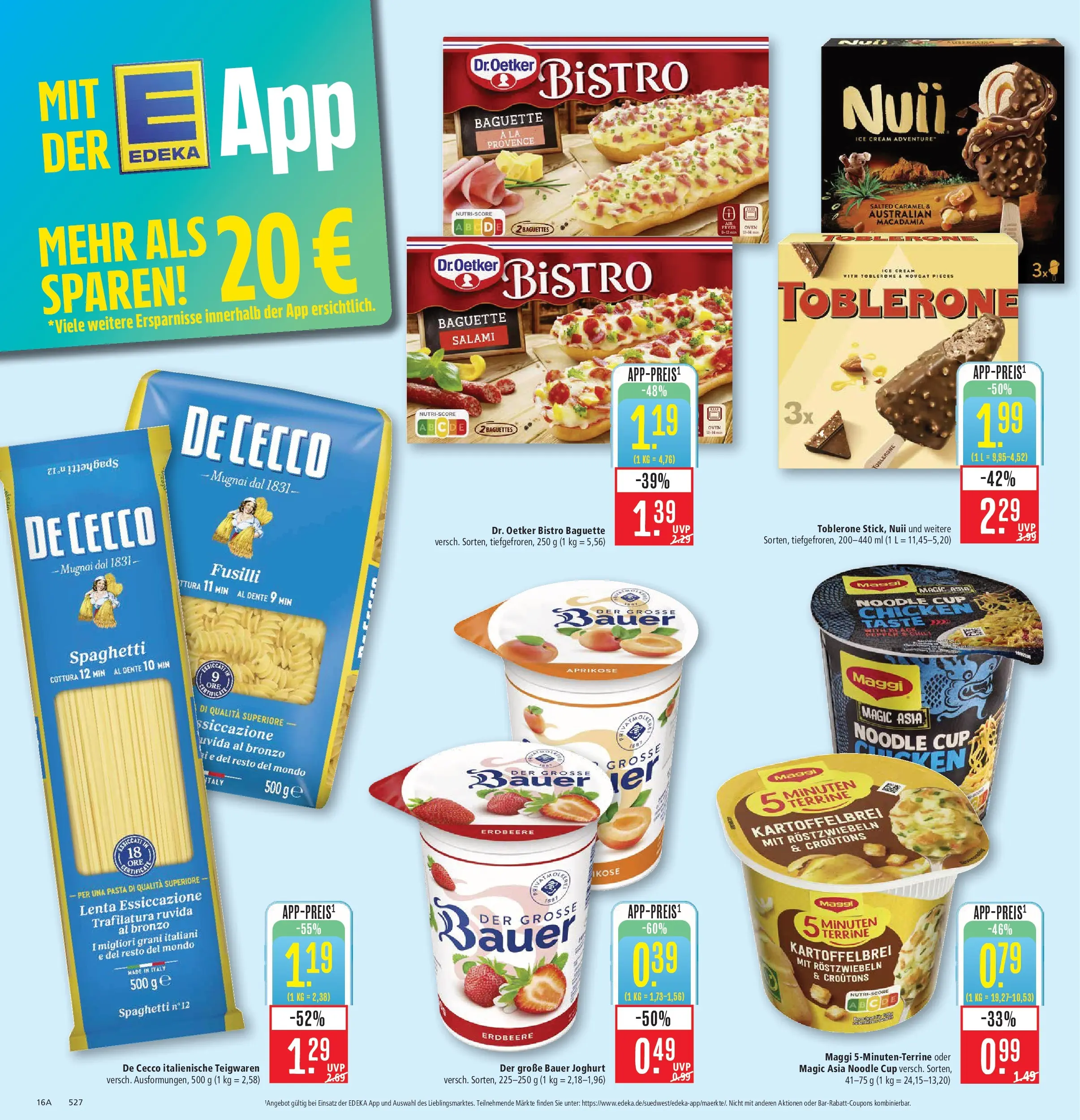 Marktkauf Prospekt Aschaffenburg (ab 26.05.2026) » Angebote online | Seite: 22 | Produkte: Maggi, Joghurt, Baguette, Salami