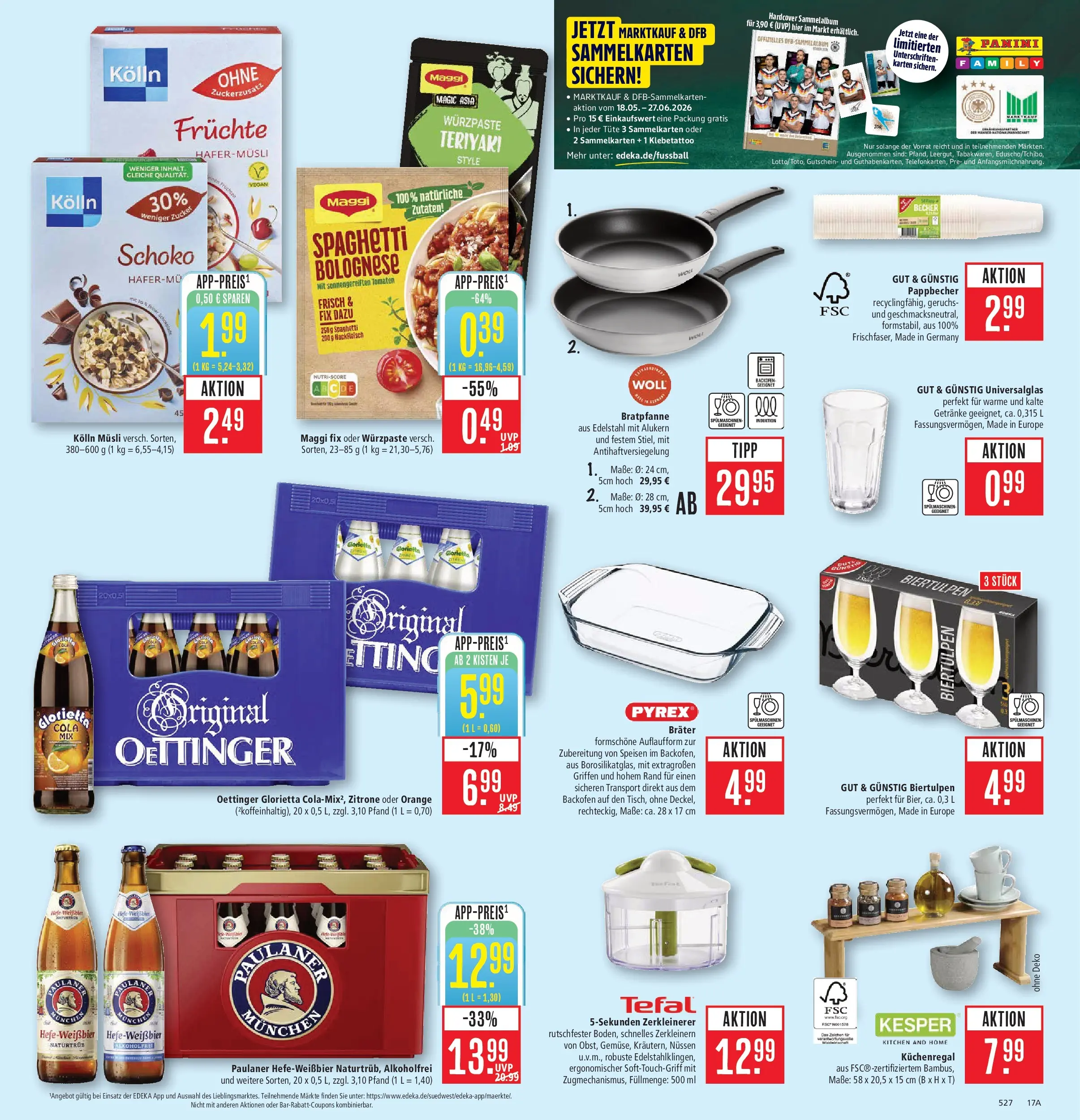 Marktkauf Prospekt Aschaffenburg (ab 26.05.2026) » Angebote online | Seite: 23 | Produkte: Maggi, Cola, Zitrone, Paulaner