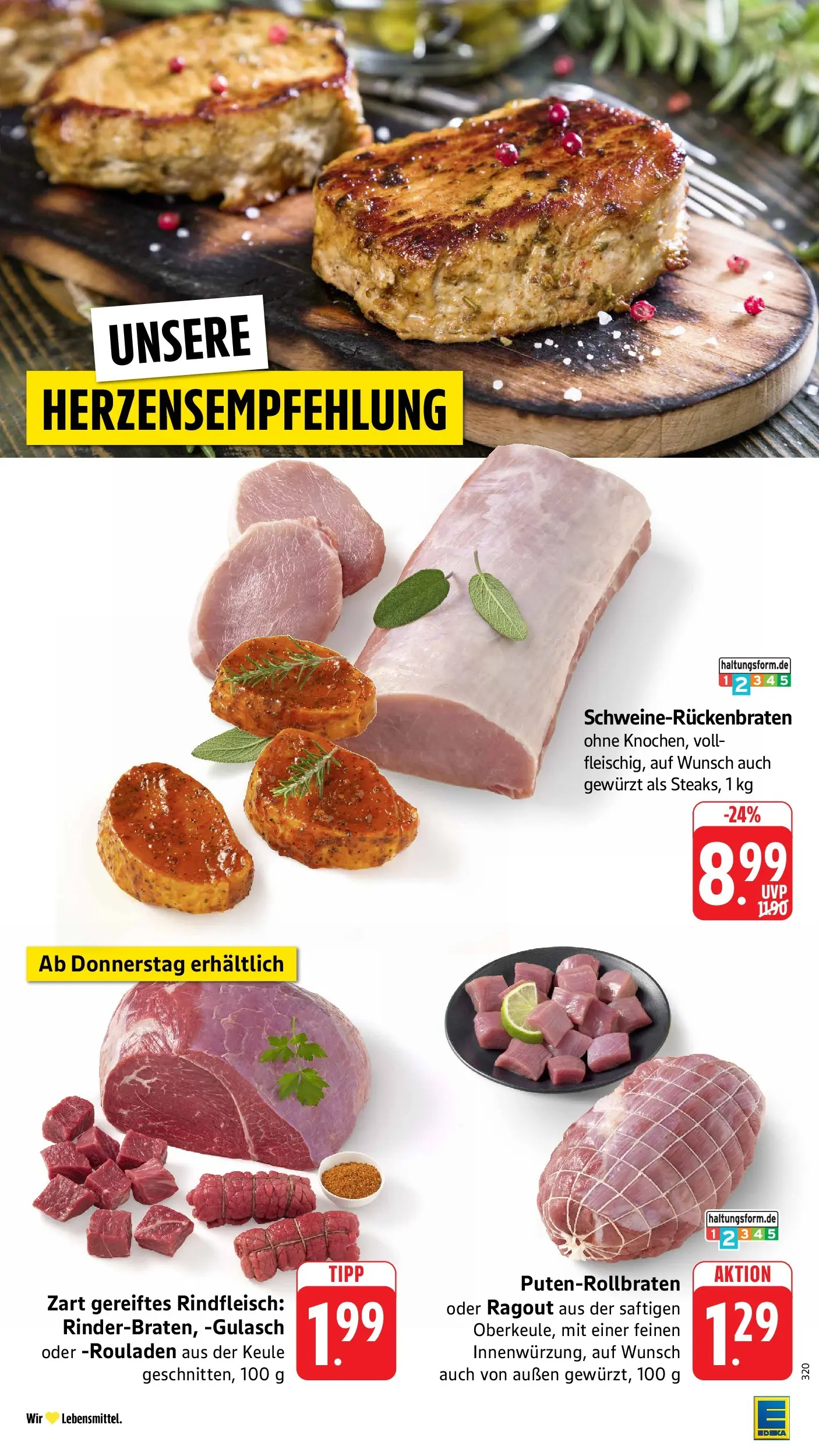 Edeka prospekt Piesport (ab 26.05.2026) » Angebote Online | Seite: 10 | Produkte: Gulasch, Rindfleisch