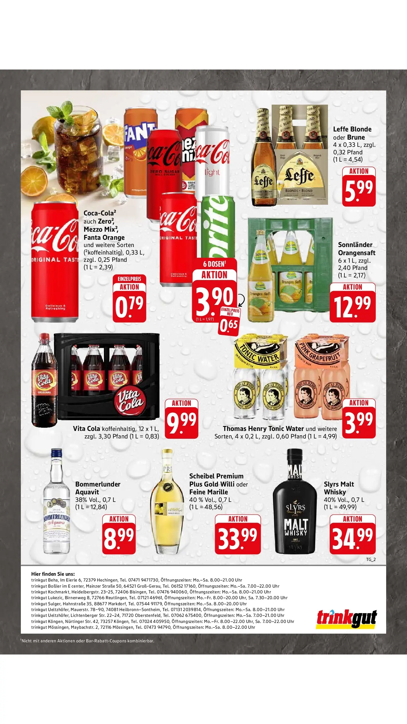 Edeka prospekt Oberstenfeld (ab 26.05.2026) » Angebote Online | Seite: 51 | Produkte: Orangen, Grapefruit, Vita cola, Saft