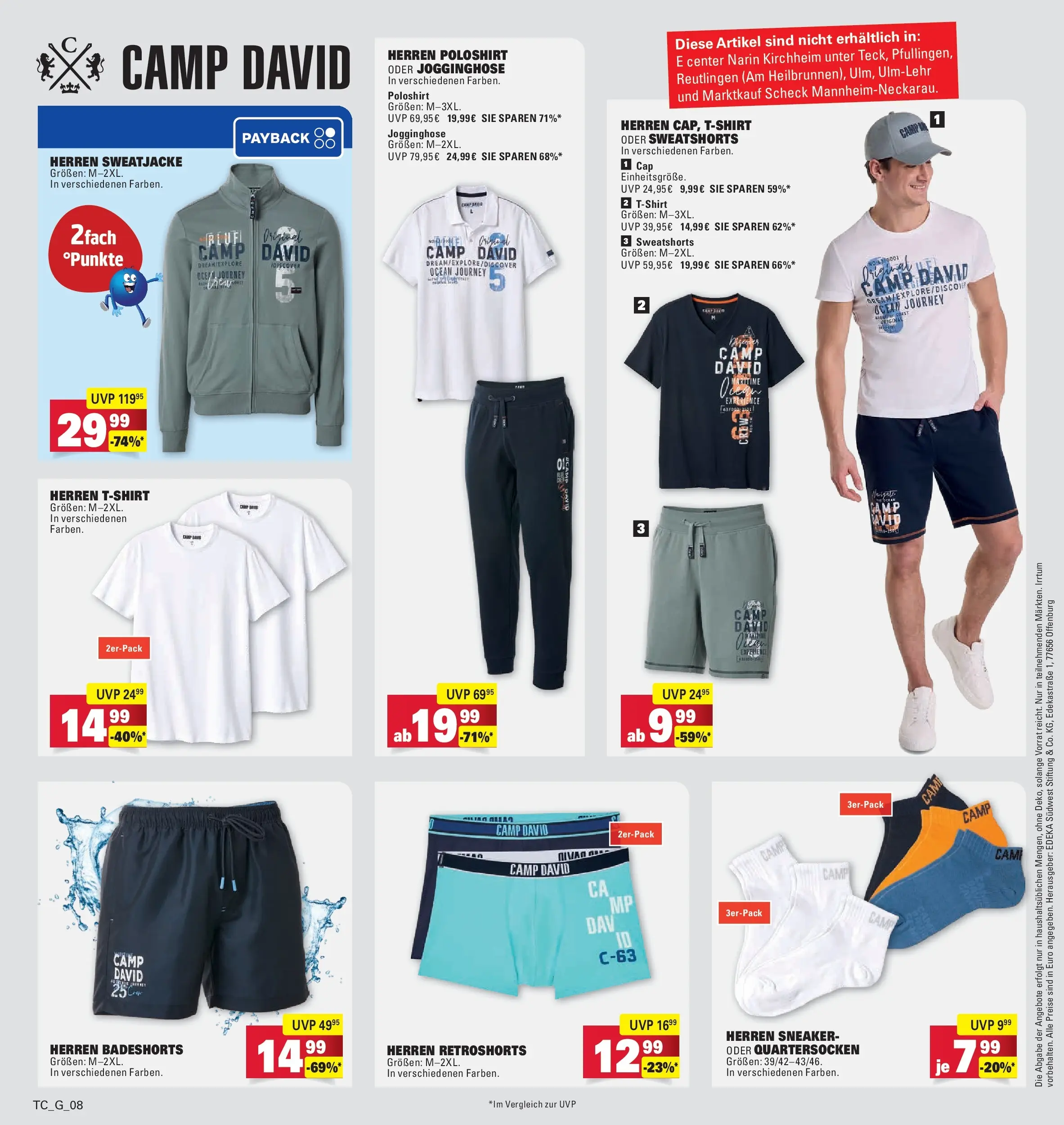 Edeka prospekt Göppingen (ab 26.05.2026) » Angebote Online | Seite: 40 | Produkte: Sweatshirt, T-Shirt, Sweatshorts, Poloshirt