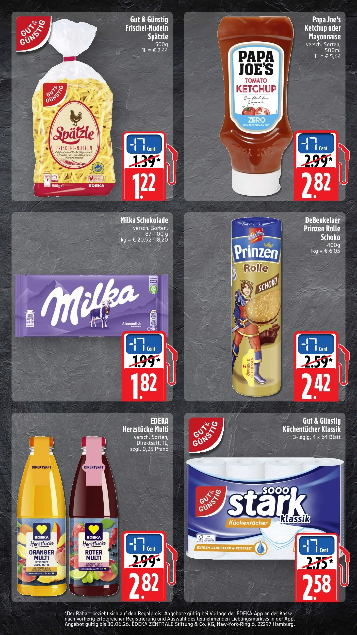 Edeka prospekt Wörth Am Rhein (ab 26.05.2026) » Angebote Online | Seite: 5 | Produkte: Milch, Schokolade, Pasta, Ketchup