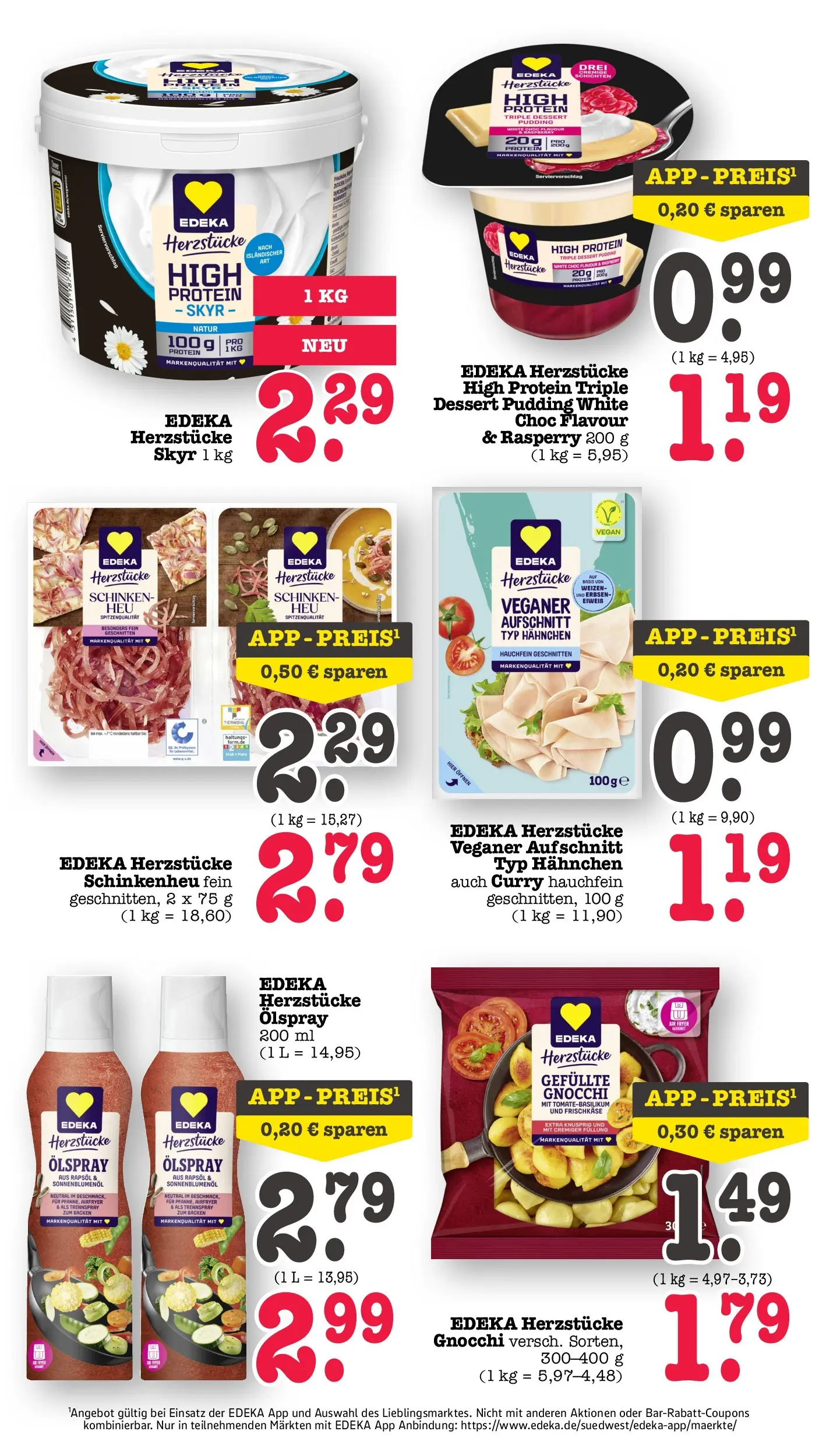 Edeka prospekt Wörth Am Rhein (ab 26.05.2026) » Angebote Online | Seite: 28 | Produkte: Sonnenblumenol, Pudding, Schinken, Frischkase