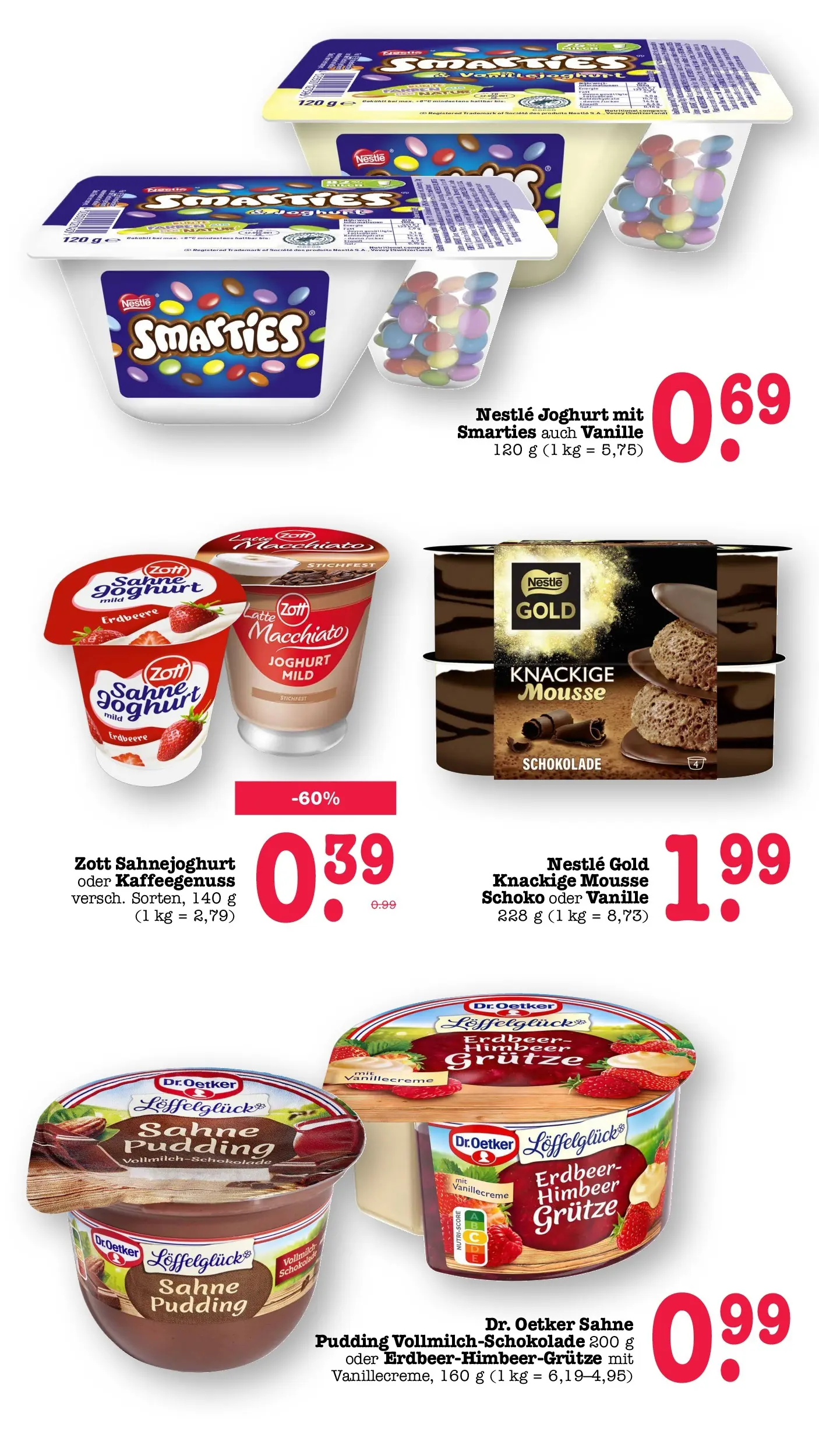Edeka prospekt Bühlertal (ab 26.05.2026) » Angebote Online | Seite: 35 | Produkte: Joghurt, Schokolade, Smarties, Pudding