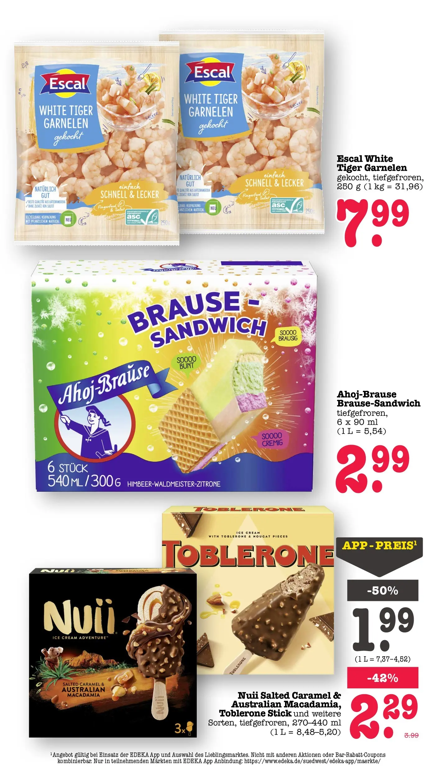 Edeka prospekt Bühlertal (ab 26.05.2026) » Angebote Online | Seite: 37 | Produkte: Garnelen, Tiger garnelen, Salat