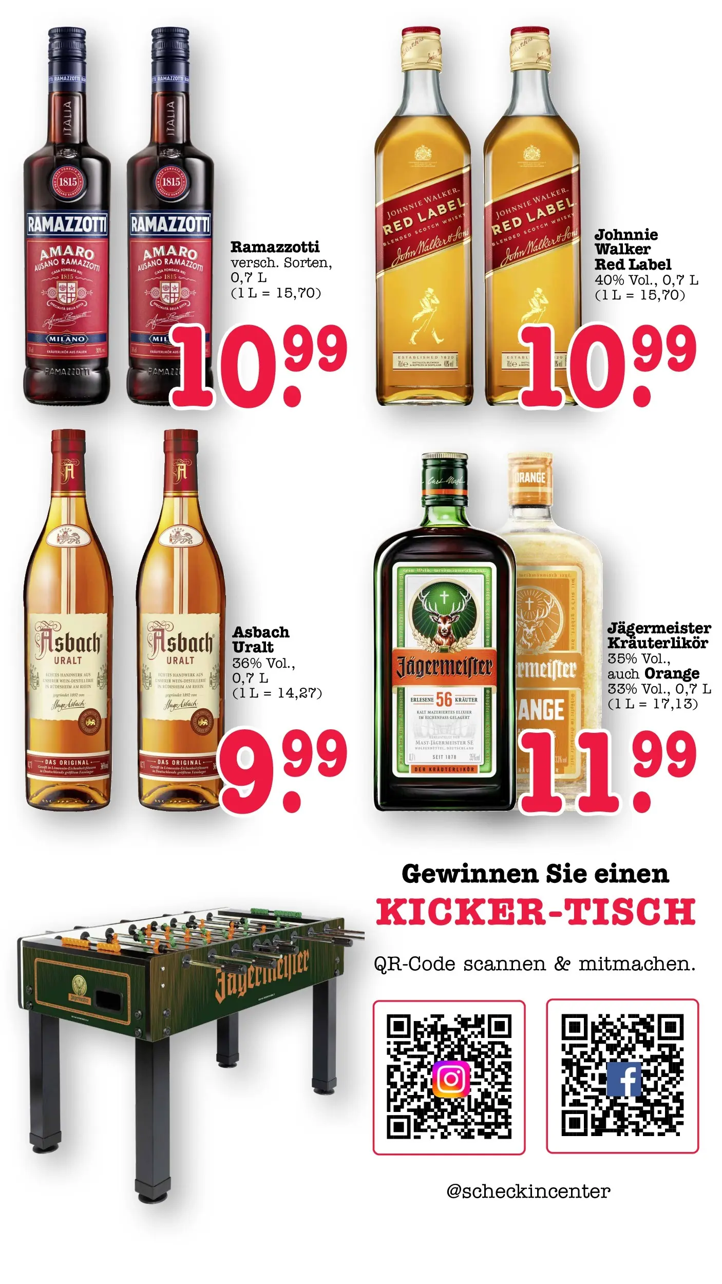 Edeka prospekt Wörth Am Rhein (ab 26.05.2026) » Angebote Online | Seite: 55 | Produkte: Whisky, Jägermeister, Ramazzotti, Johnnie walker