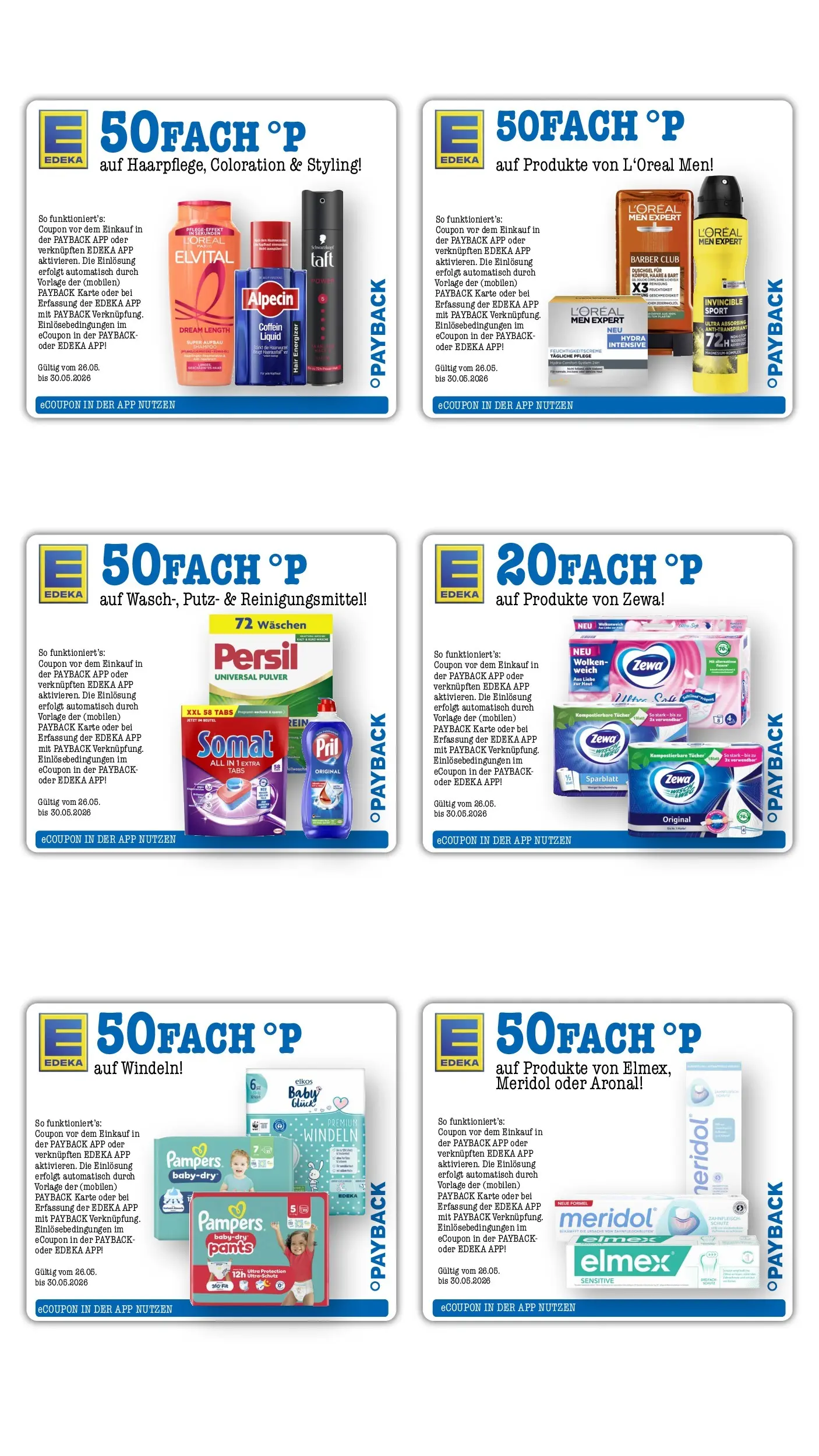 Edeka prospekt Wörth Am Rhein (ab 26.05.2026) » Angebote Online | Seite: 69 | Produkte: Pampers, Tür, Shower Gel, Pril