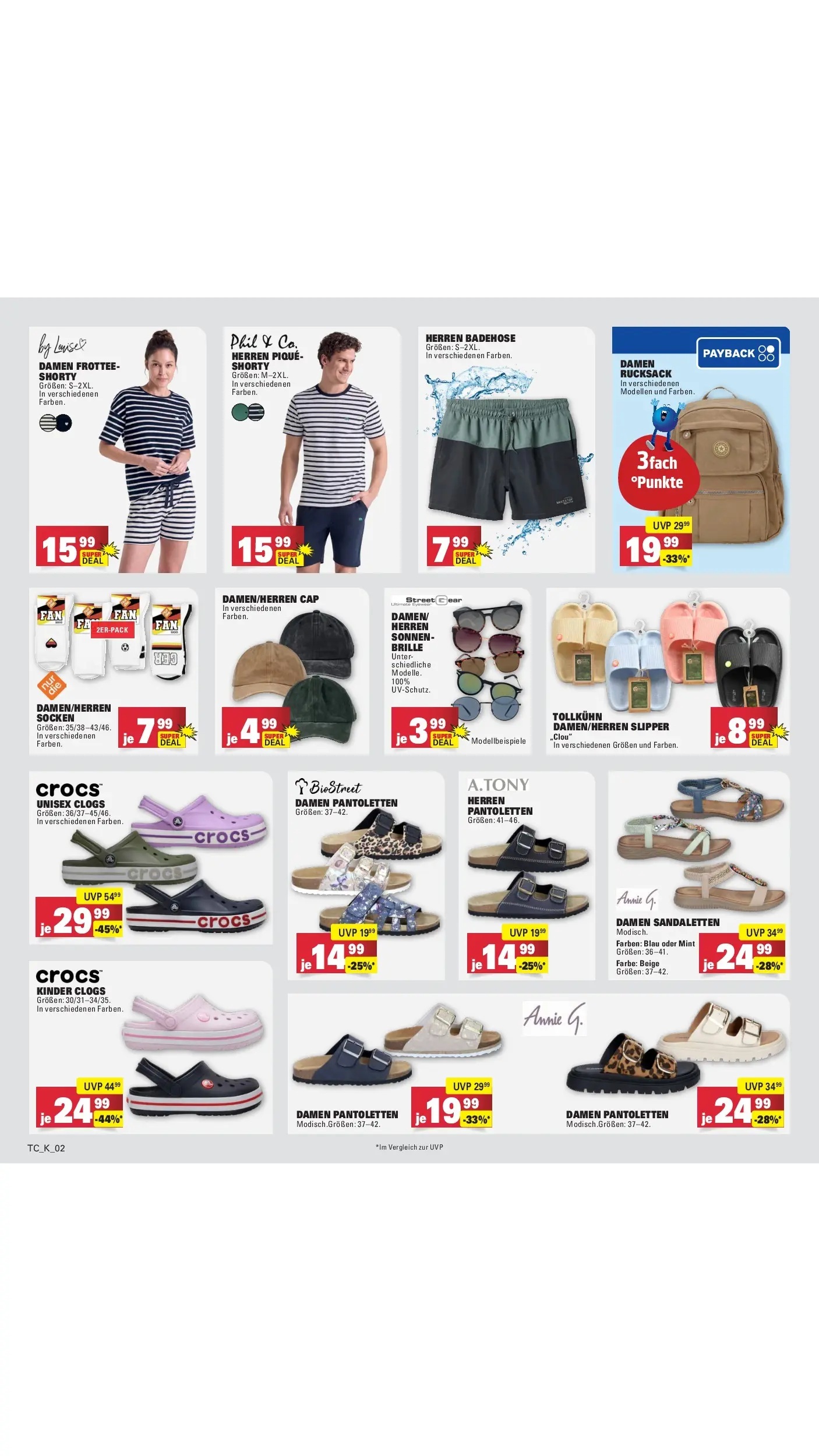Edeka prospekt Wörth Am Rhein (ab 26.05.2026) » Angebote Online | Seite: 77 | Produkte: Socken, Rucksack, Brille