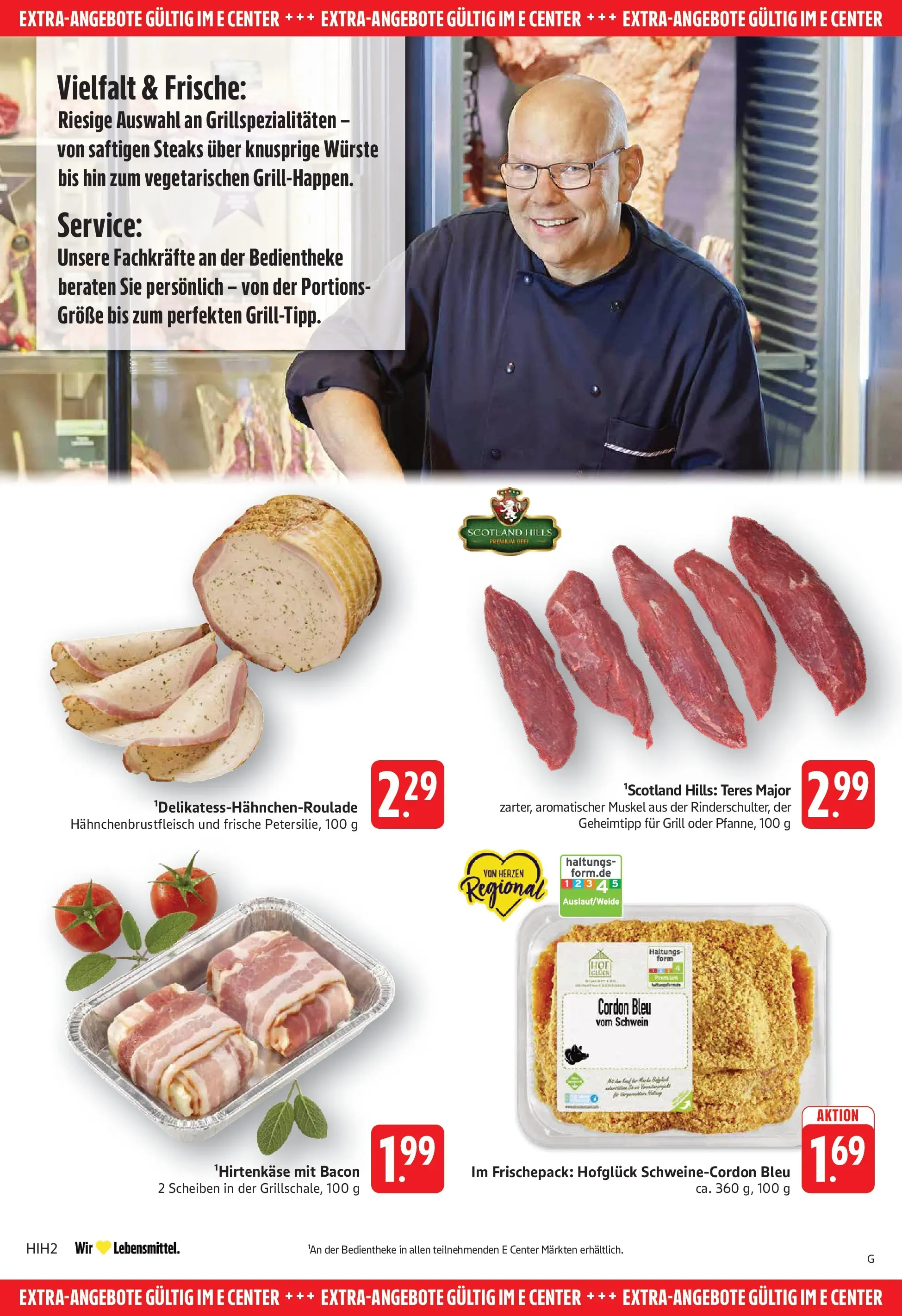 E center Prospekt Filderstadt-Bonlanden (ab 26.05.2026) zum Blättern | Seite: 26 | Produkte: Grill