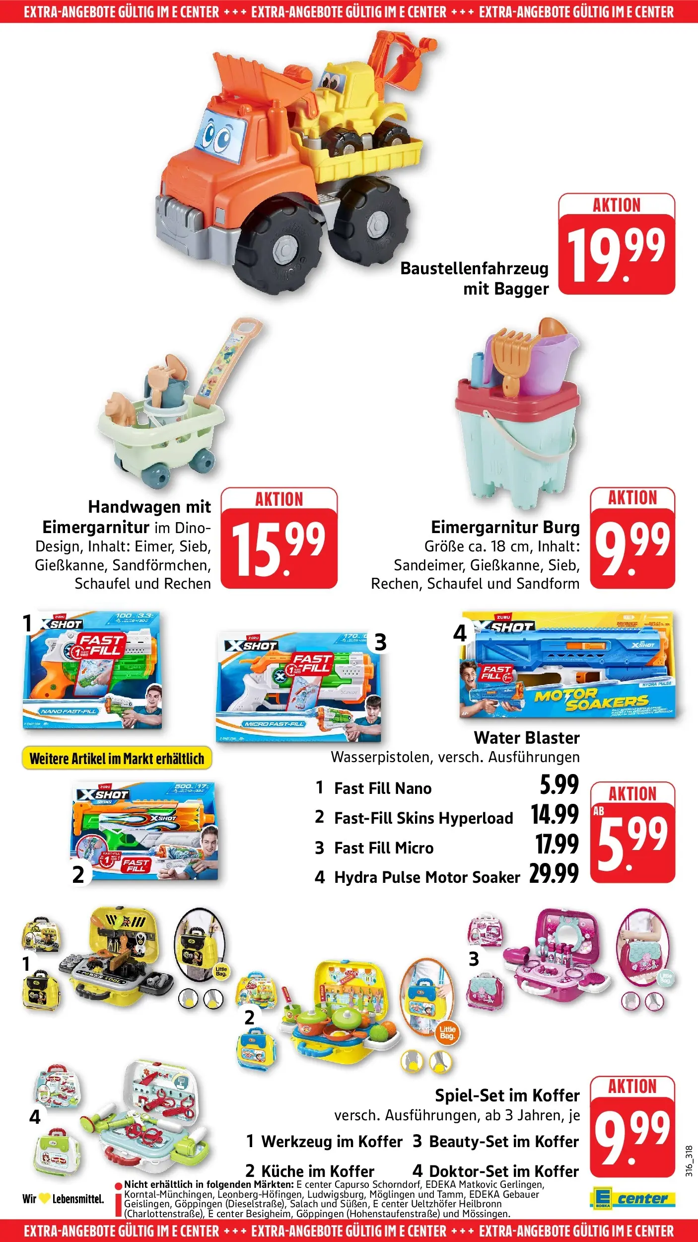 E center Prospekt Reutlingen (ab 26.05.2026) zum Blättern | Seite: 55 | Produkte: Küche, Koffer