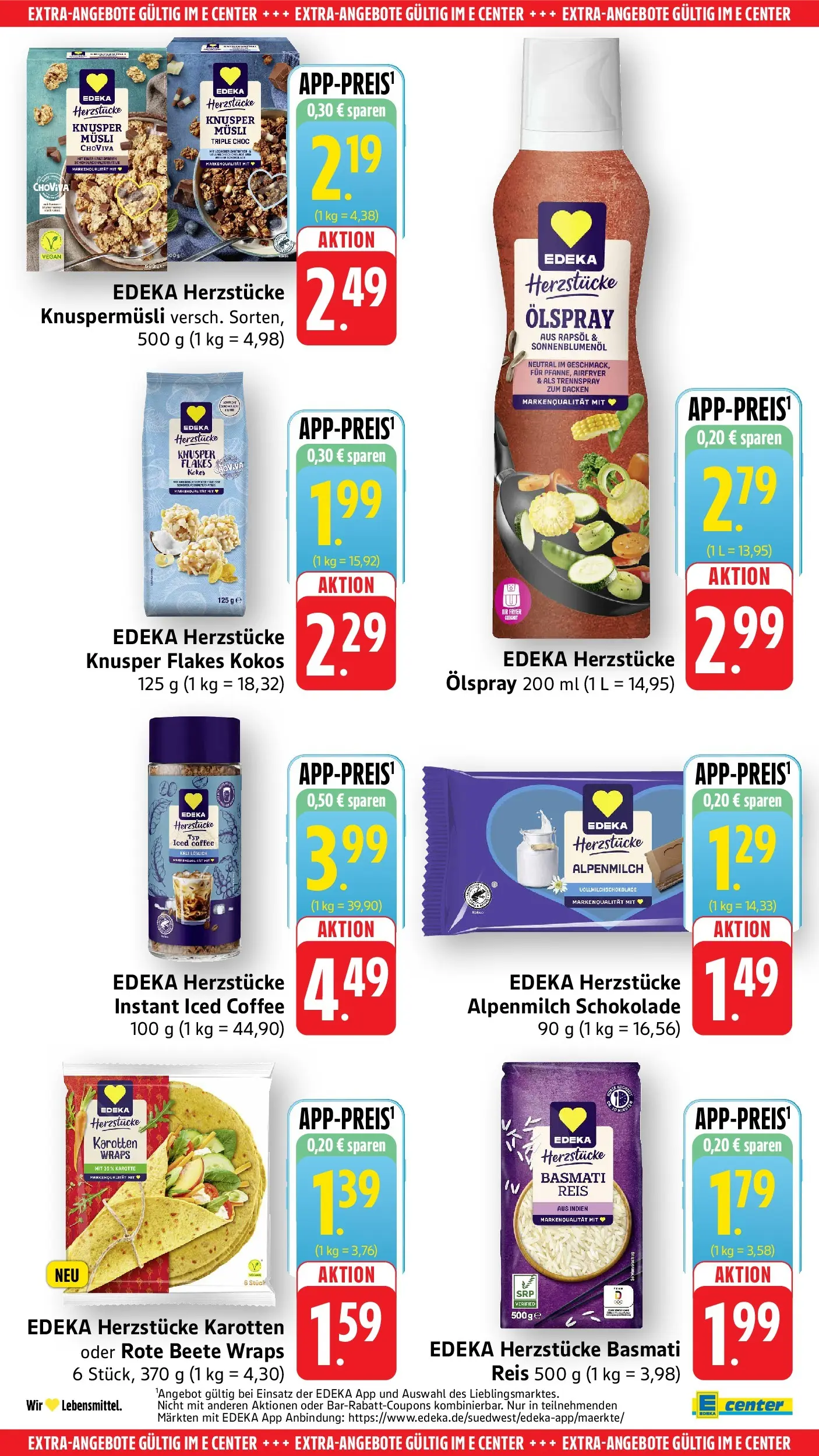 Edeka prospekt Möglingen (ab 26.05.2026) » Angebote Online | Seite: 49 | Produkte: Schokolade, Rote Beete, Reis, Karotte