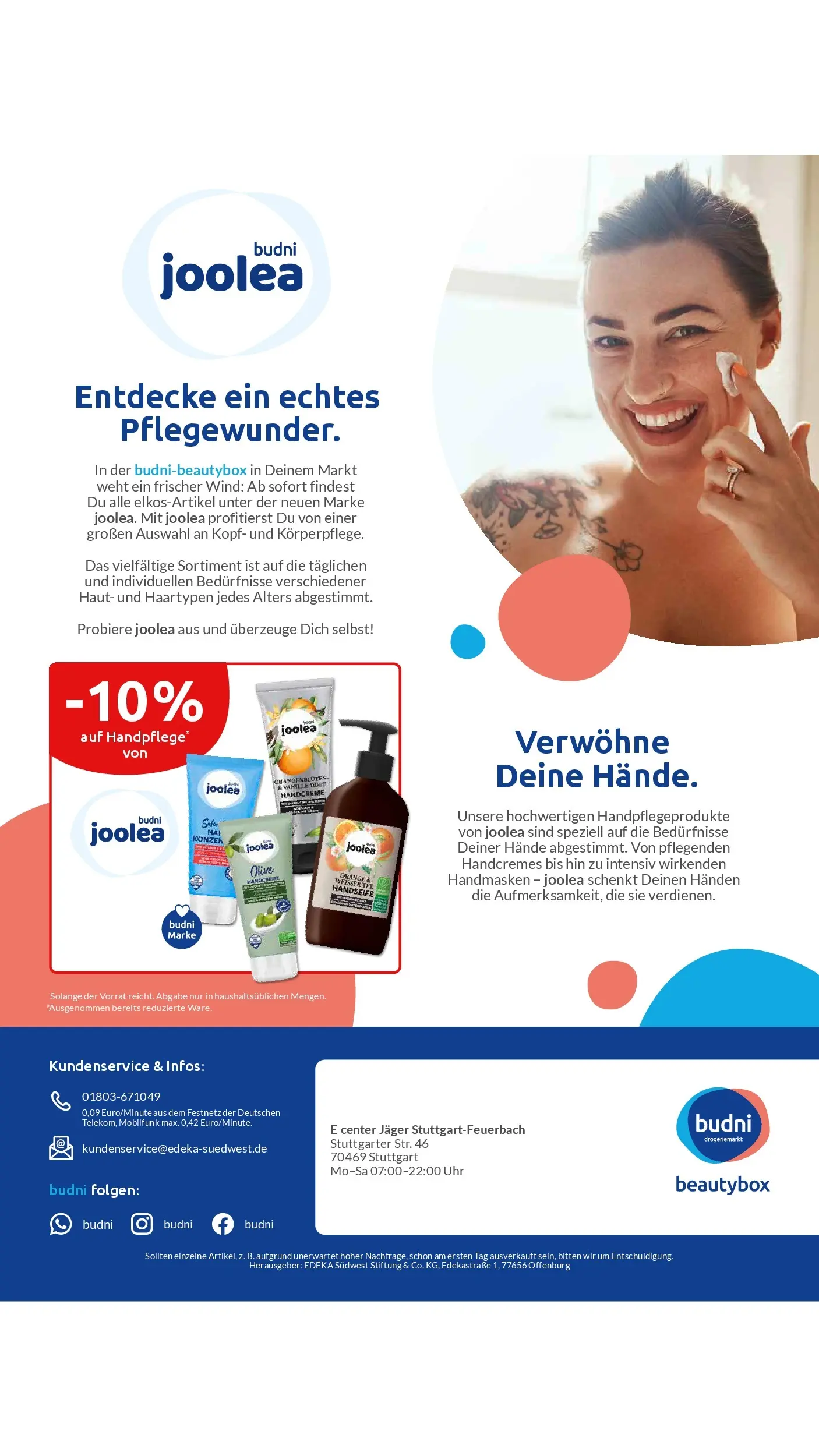 E center Prospekt Stuttgart - Feuerbach (ab 26.05.2026) zum Blättern | Seite: 59 | Produkte: Duft, Handcreme, Tee, Uhr E center Prospekt Stuttgart - Feuerbach (ab 26.05.2026) zum Blättern | Seite: 59 | Produkte: Duft, Handcreme, Tee, Uhr