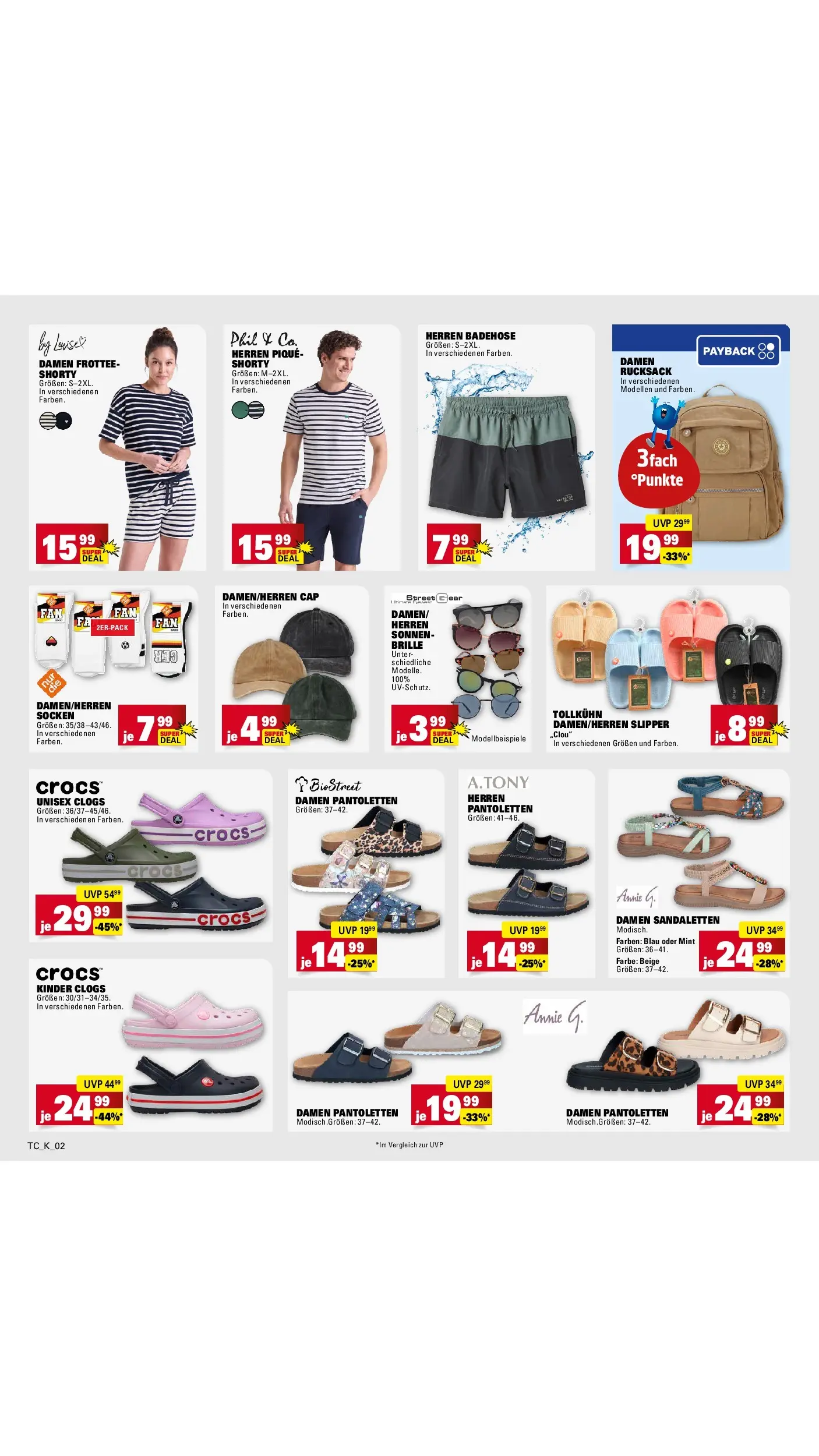 E center Prospekt Trier (ab 26.05.2026) zum Blättern | Seite: 57 | Produkte: Socken, Rucksack, Brille