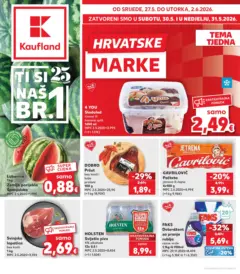 Kaufland Aktualni Katalog - Pregled kataloga iz trgovine Kaufland, vrijedi od 26.05.2026 Kaufland Aktualni Katalog - Pregled kataloga iz trgovine Kaufland, vrijedi od 26.05.2026