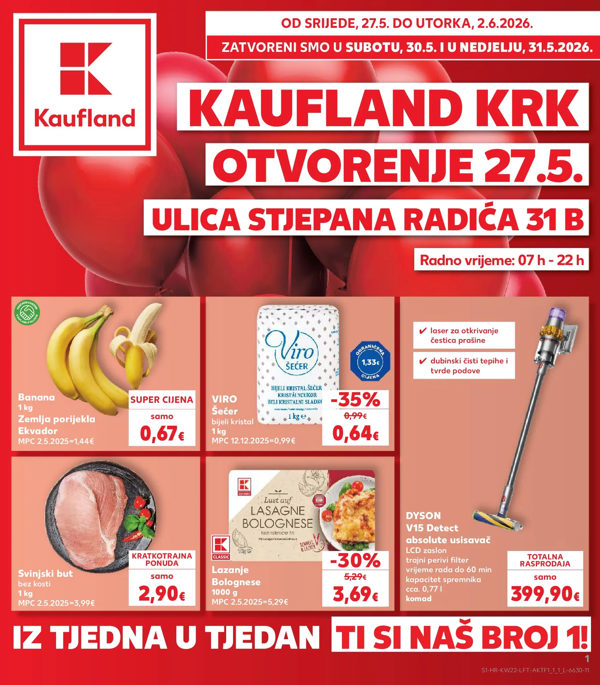 Kaufland - Kaufland katalog do 02.06.2026 novi od 26.05.2026 na listanje > letak digitalni | Stranica: 1