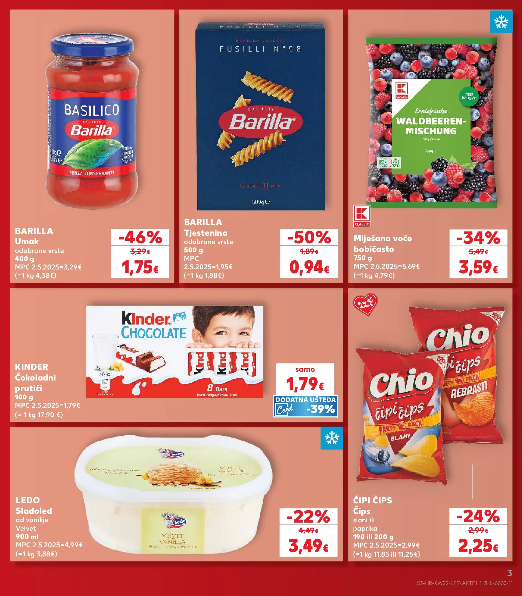 Kaufland - Kaufland katalog do 02.06.2026 novi od 26.05.2026 na listanje > letak digitalni | Stranica: 3