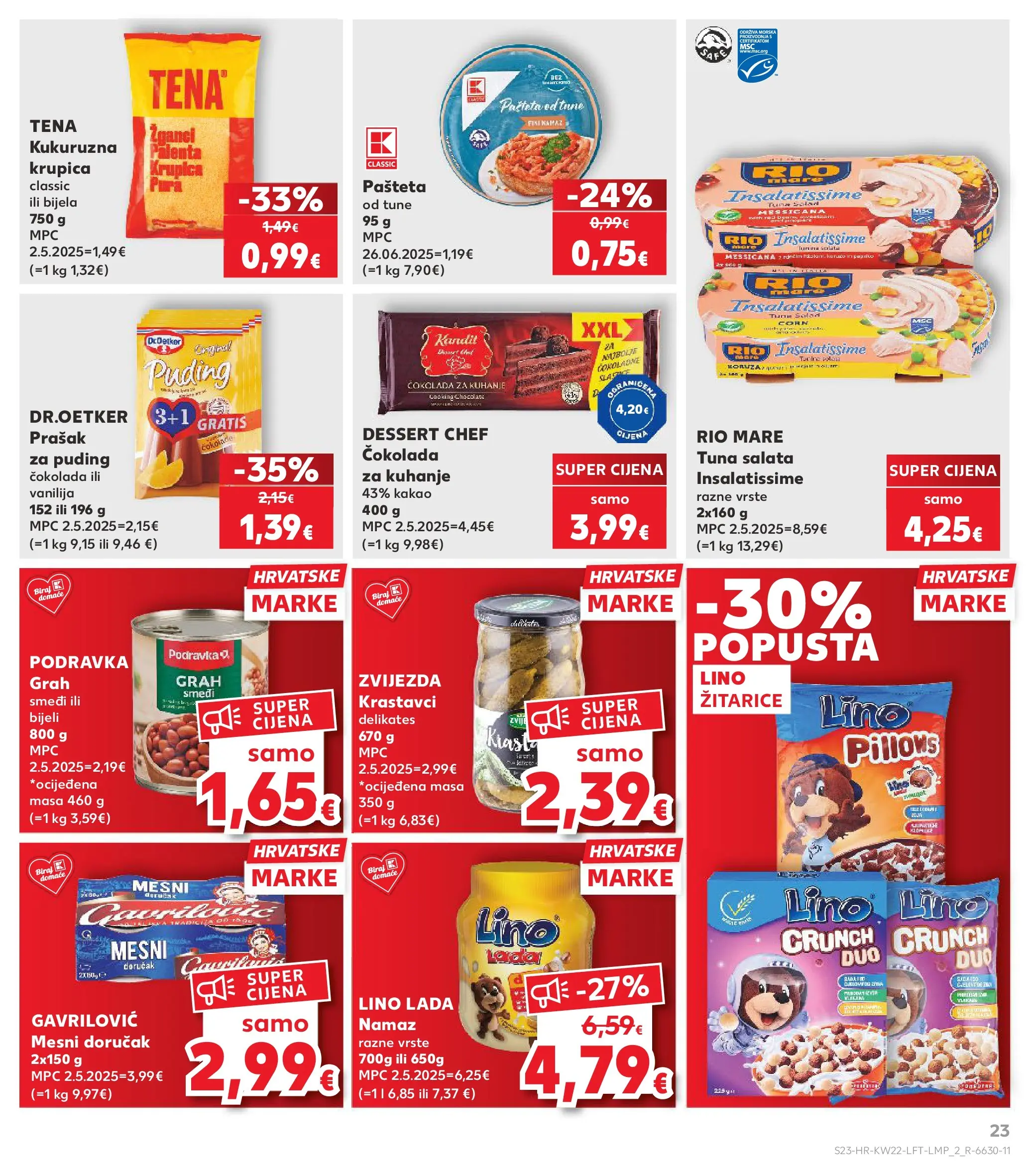 Kaufland - Kaufland katalog do 02.06.2026 novi od 26.05.2026 na listanje > letak digitalni | Stranica: 23