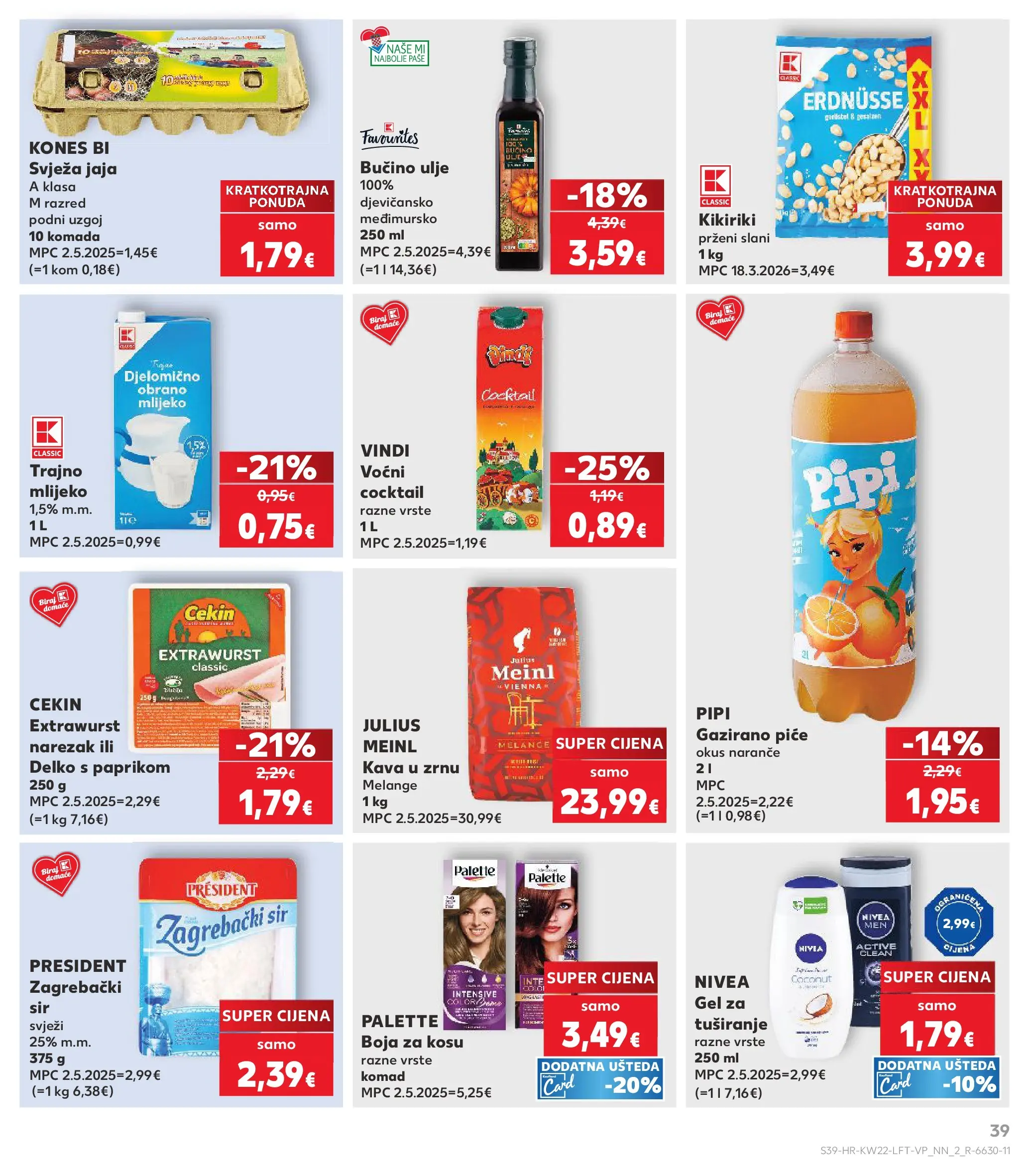 Kaufland - Kaufland katalog do 02.06.2026 novi od 26.05.2026 na listanje > letak digitalni | Stranica: 39