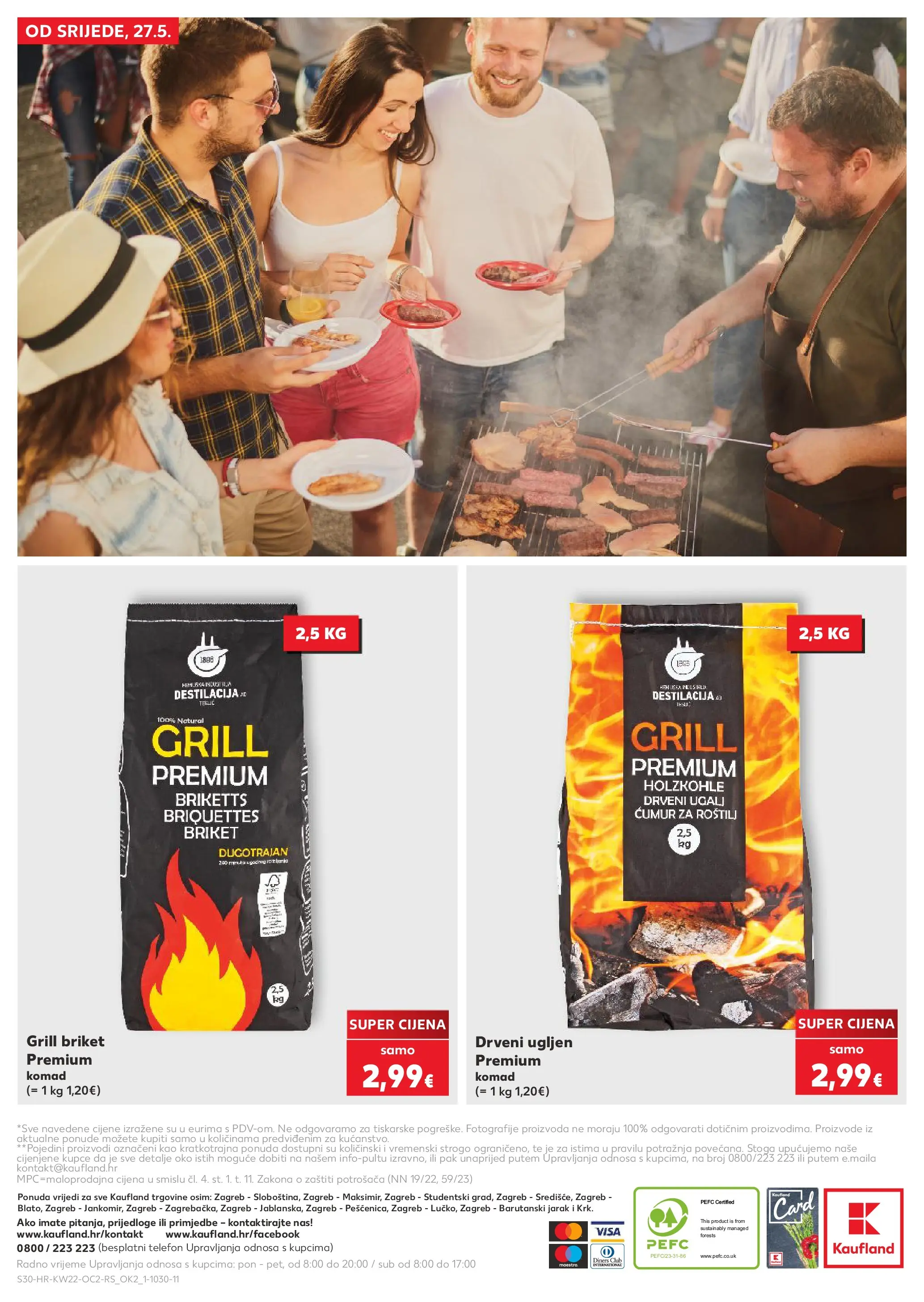 Kaufland - Kaufland katalog do 02.06.2026 novi od 26.05.2026 na listanje > letak digitalni | Stranica: 30 | Proizvodi: Roštilj, Grill briket, Telefon